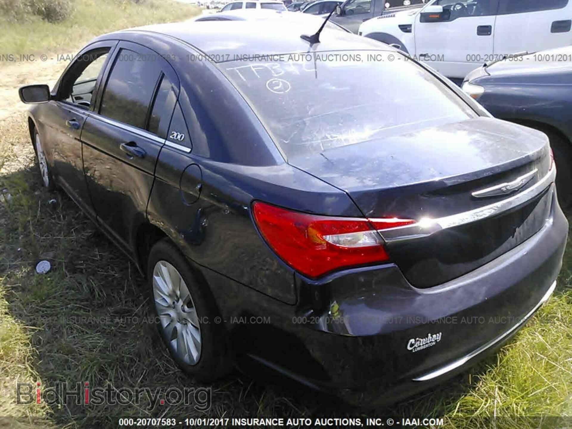 2013 Chrysler 200 - VIN: 1C3CCBAB1DN640960 - Фото 3