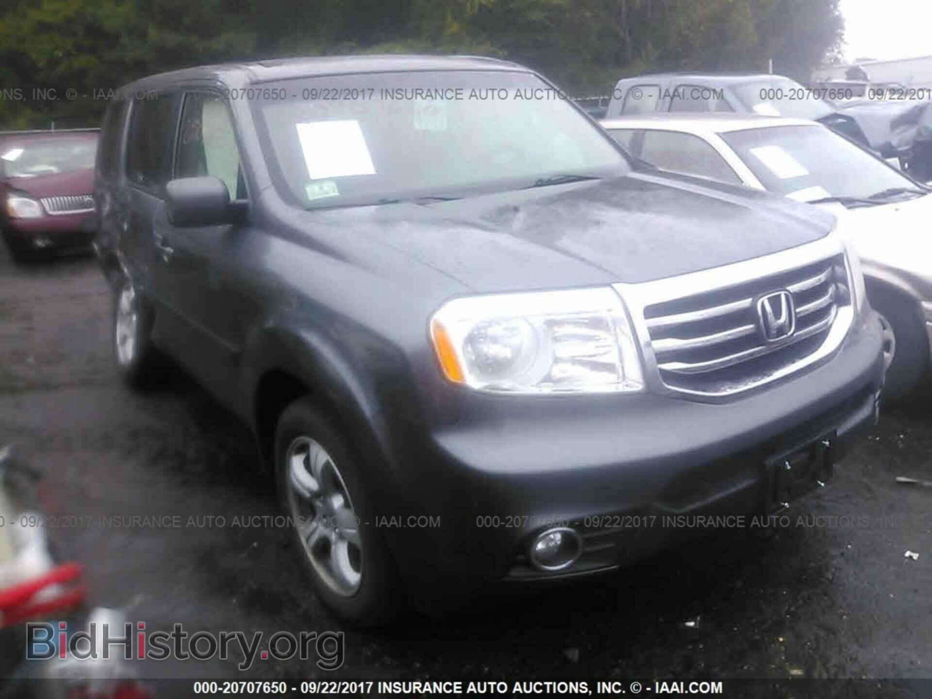 Фотография 5FNYF4H58CB026957 - Honda Pilot 2012