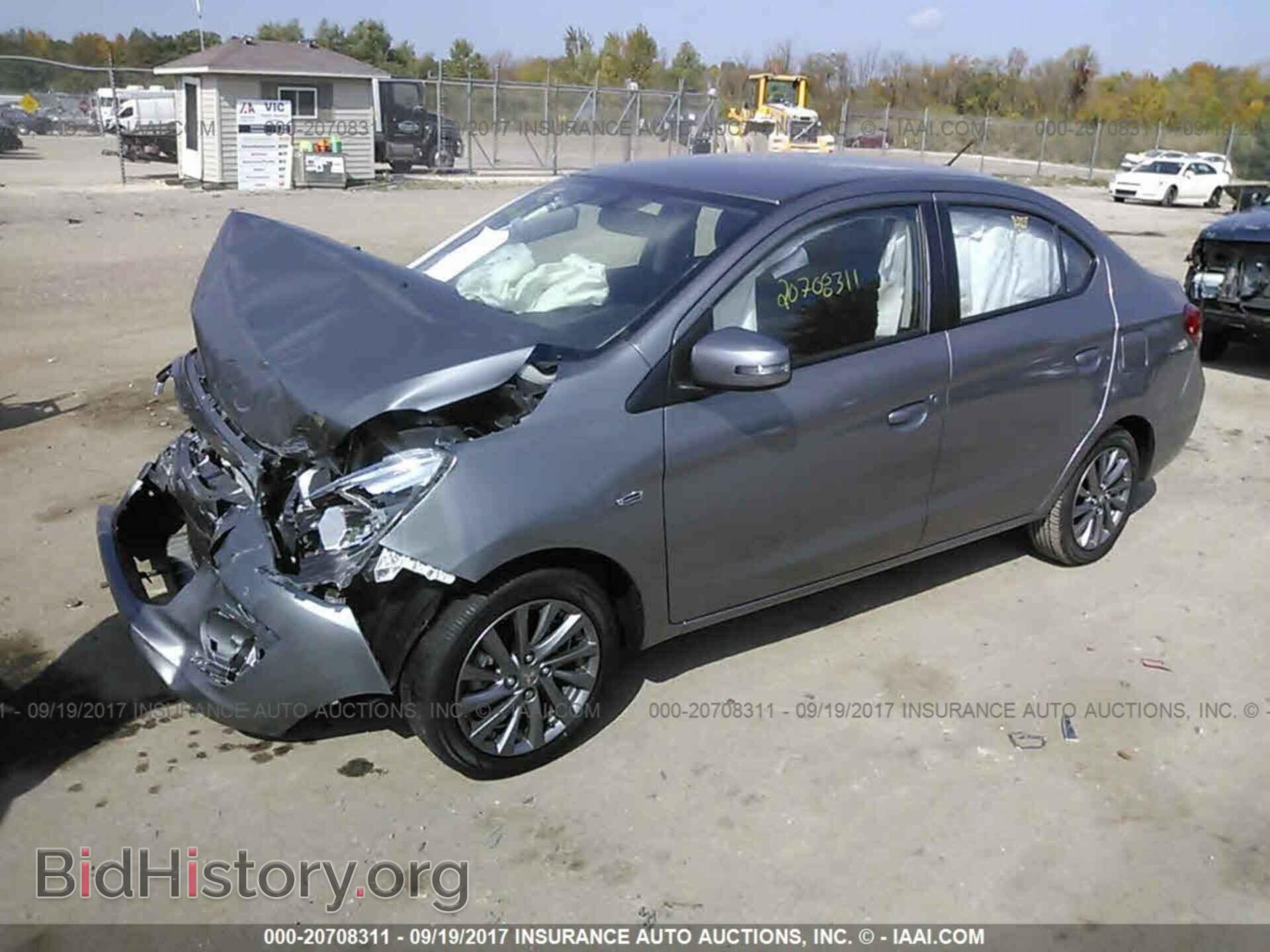 2017 Mitsubishi Mirage - VIN: ML32F4FJ6HHF08572 - Фото 2