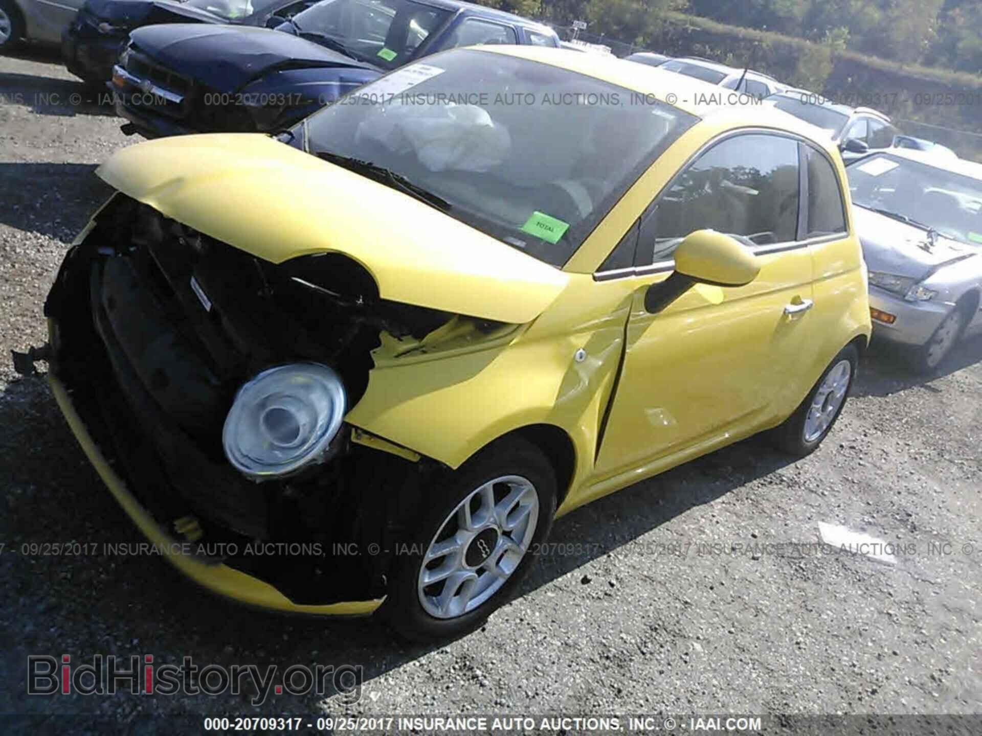 2012 Fiat 500 - VIN: 3C3CFFAR6CT131084 - Фото 2