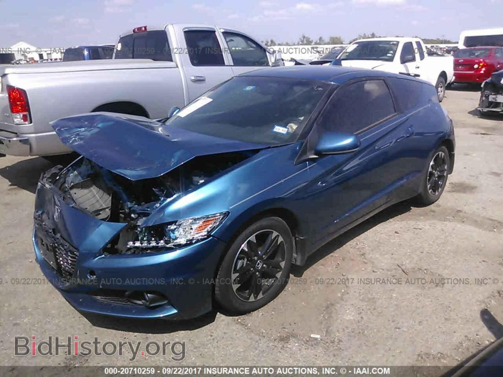 2015 Honda Cr-z - VIN: JHMZF1C66FS001046 - Фото 2
