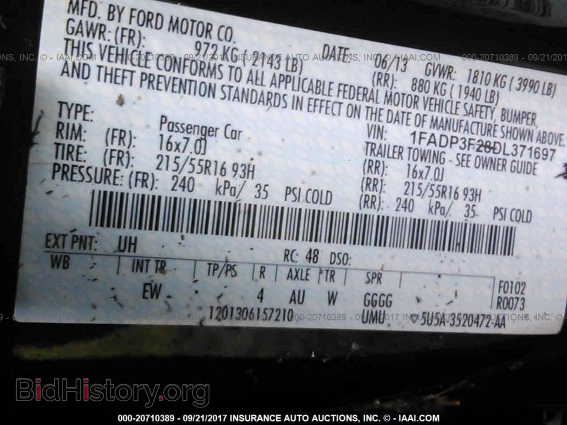 2013 Ford Focus - VIN: 1FADP3F28DL371697 - Photo 9