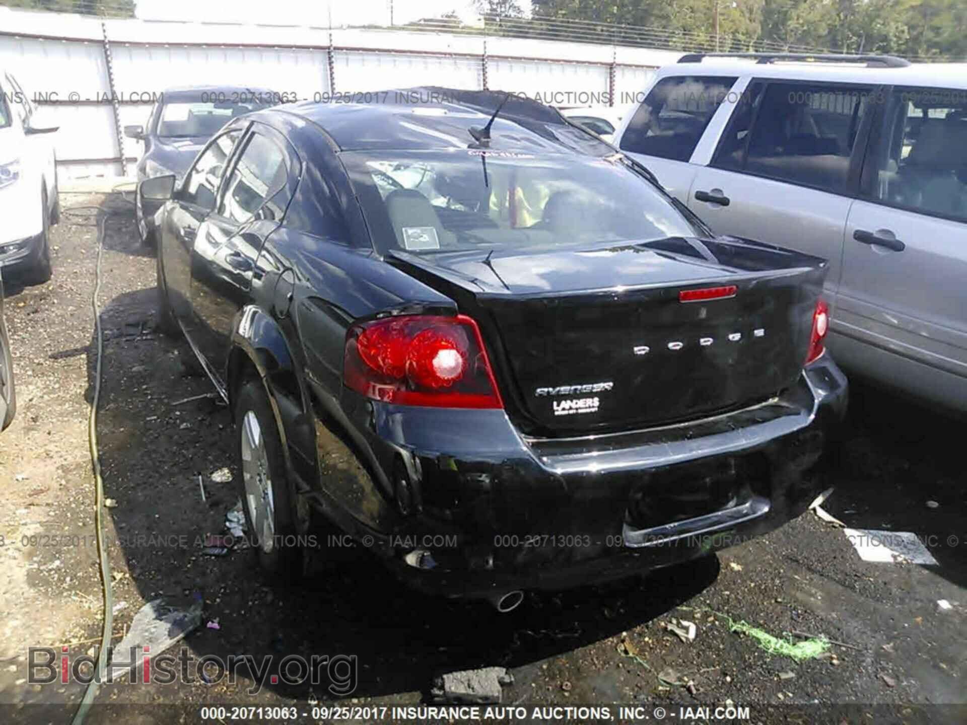 2013 Dodge Avenger - VIN: 1C3CDZAG3DN757490 - Фото 3