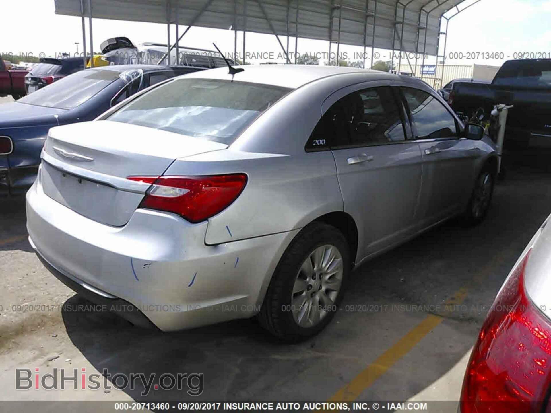 2012 Chrysler 200 - VIN: 1C3CCBAB8CN100598 - Фото 4