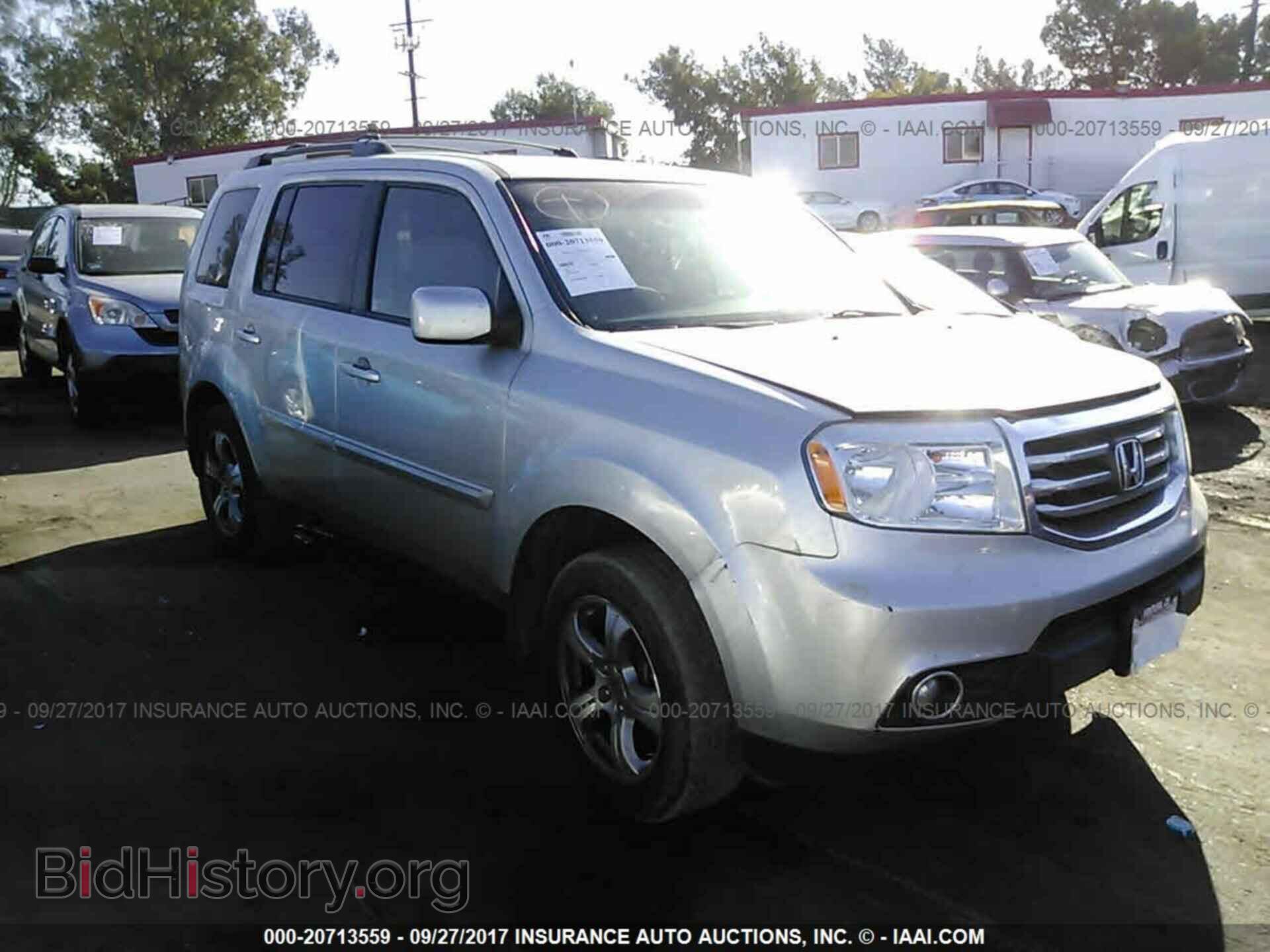 Photo 5FNYF3H40CB002704 - Honda Pilot 2012