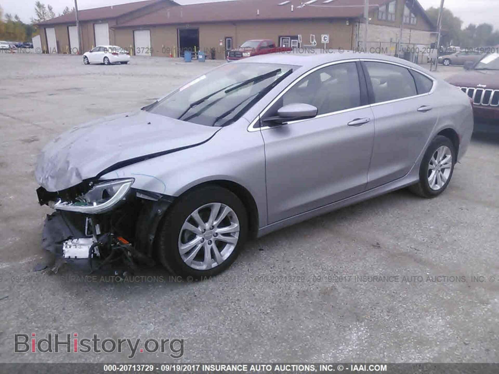 2015 Chrysler 200 - VIN: 1C3CCCAB7FN694854 - Фото 2