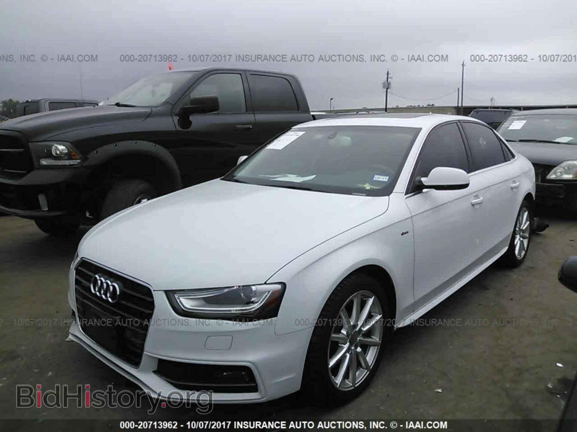 2014 Audi A4 - VIN: WAUFFAFL2EN021682 - Photo 2