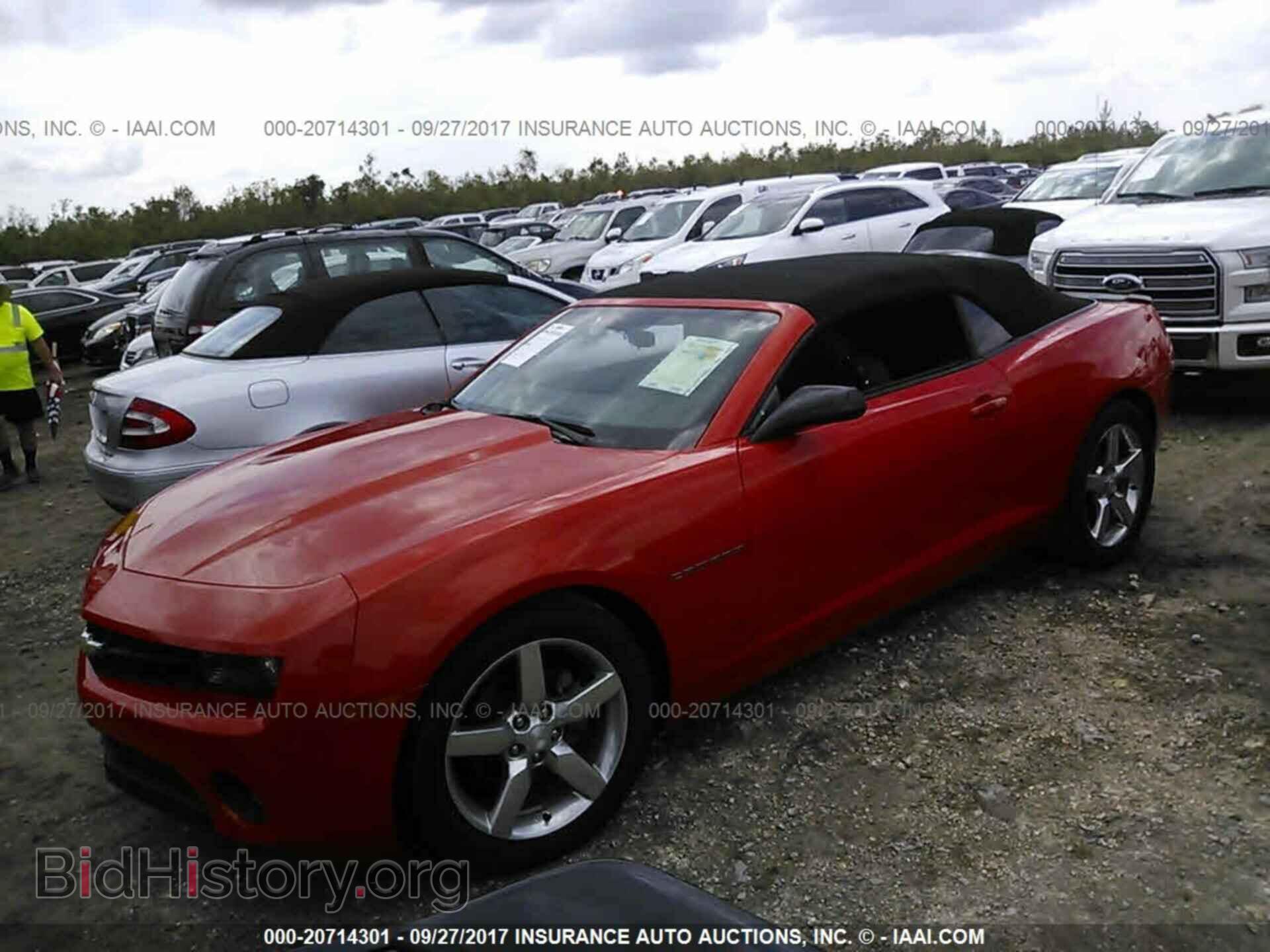 2013 Chevrolet Camaro - VIN: 2G1FB3D37D9107416 - Фото 2