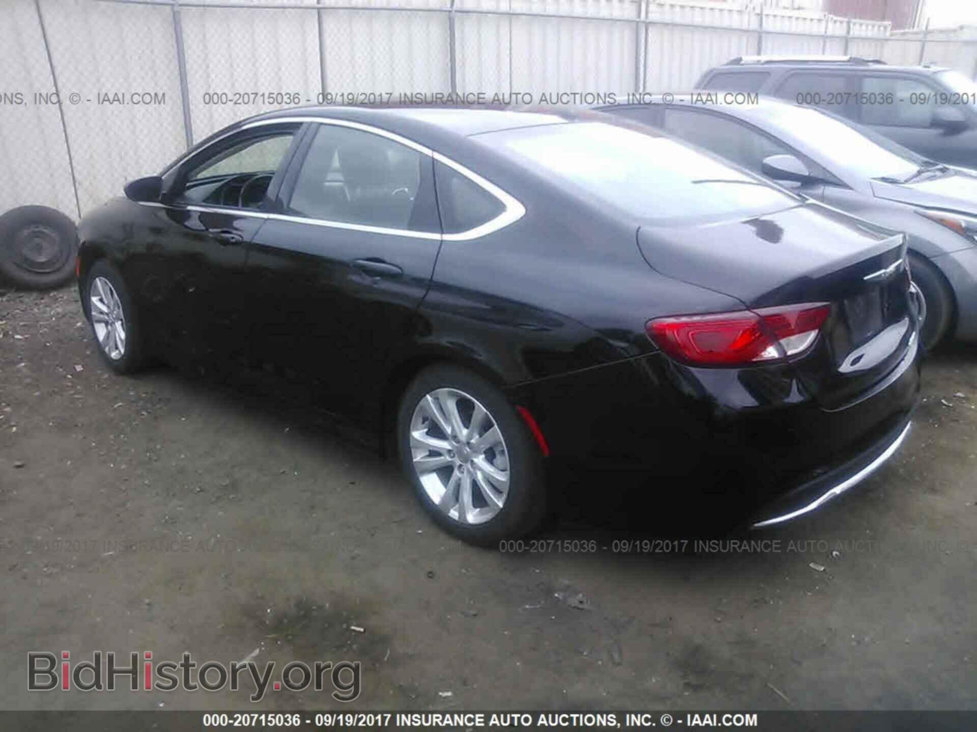 2015 Chrysler 200 - VIN: 1C3CCCAB9FN608511 - Photo 3