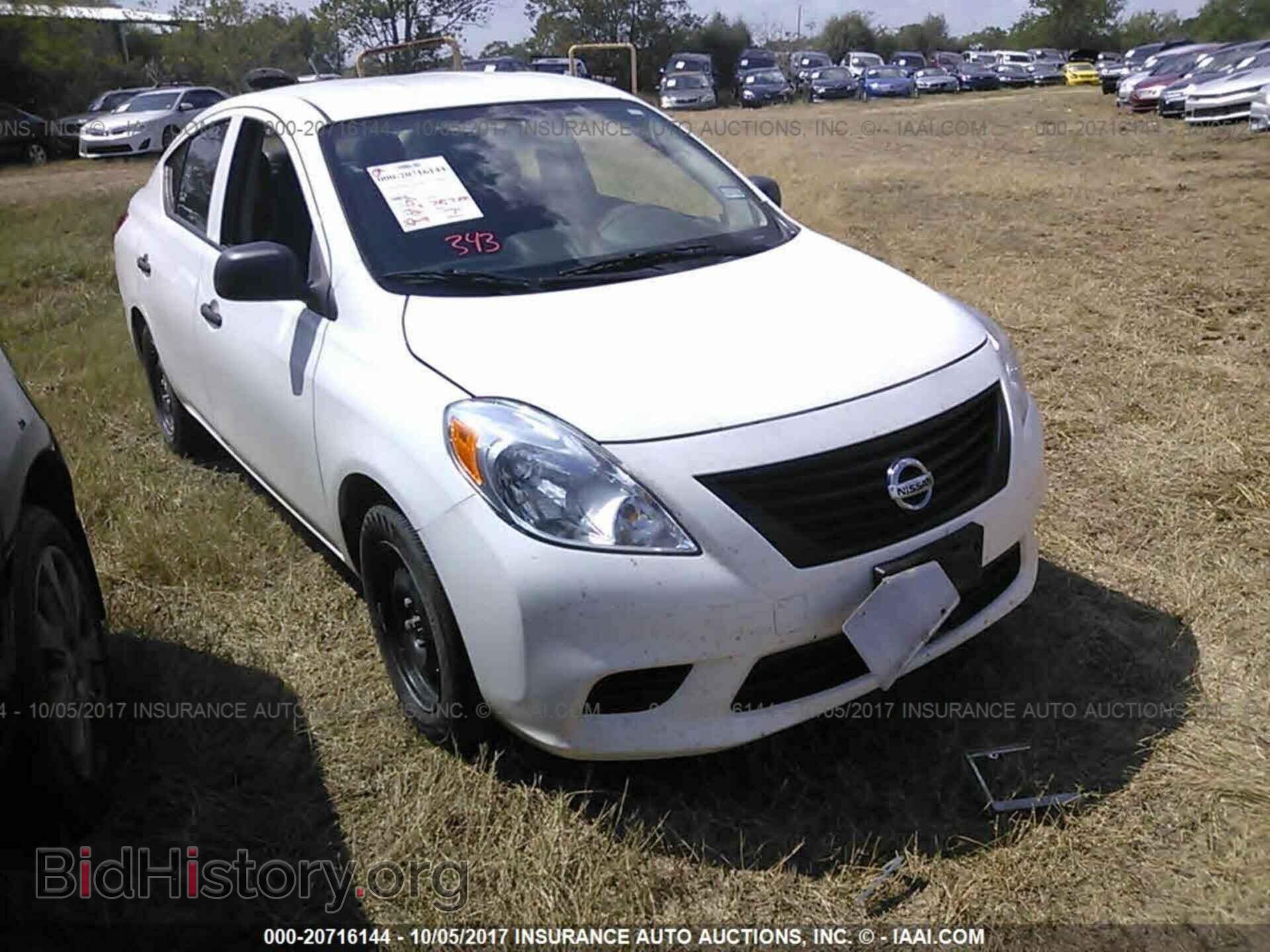 Photo 3N1CN7AP1EL842720 - Nissan Versa 2014