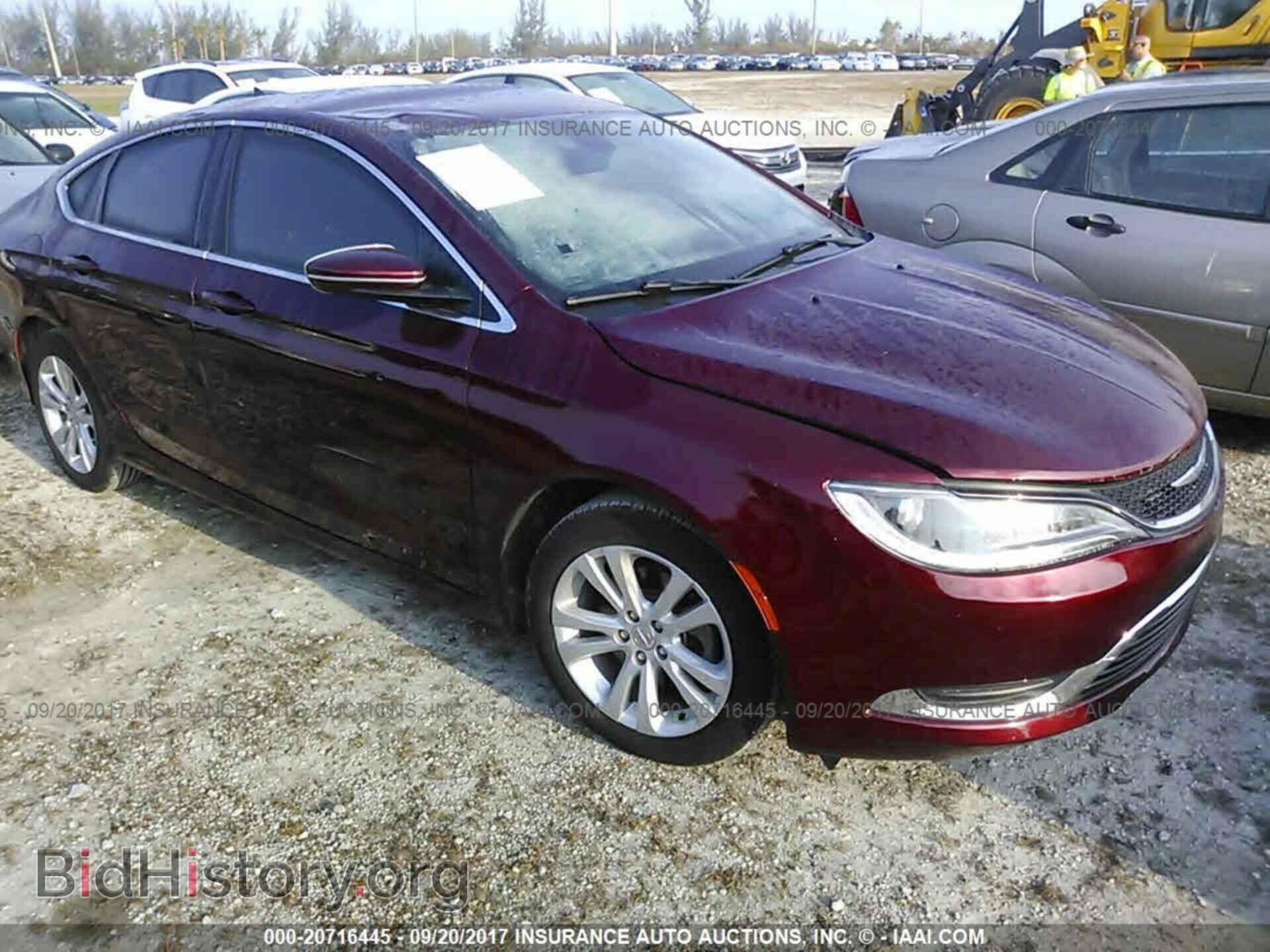 Photo 1C3CCCAB2FN652088 - Chrysler 200 2015