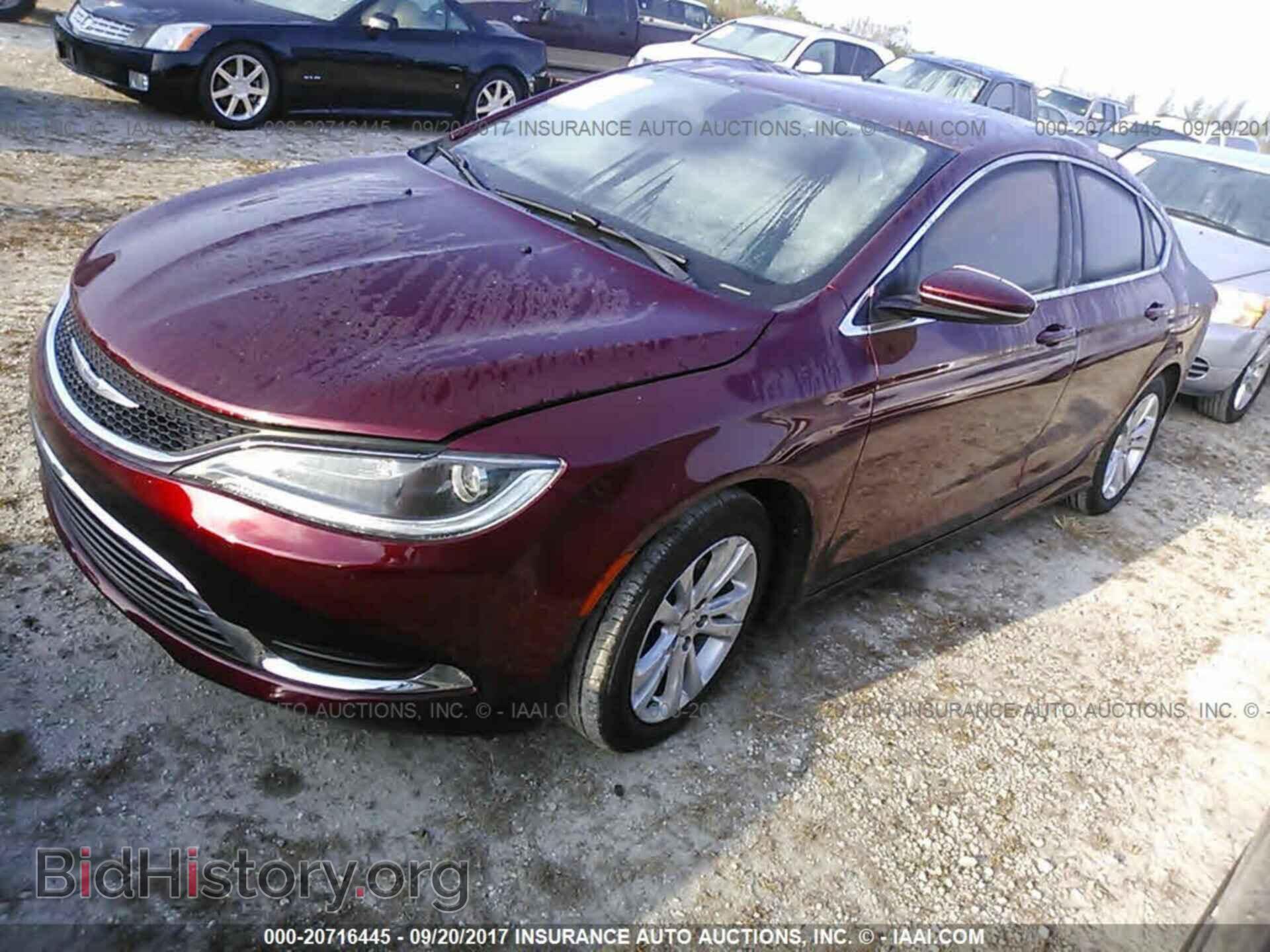 2015 Chrysler 200 - VIN: 1C3CCCAB2FN652088 - Photo 2