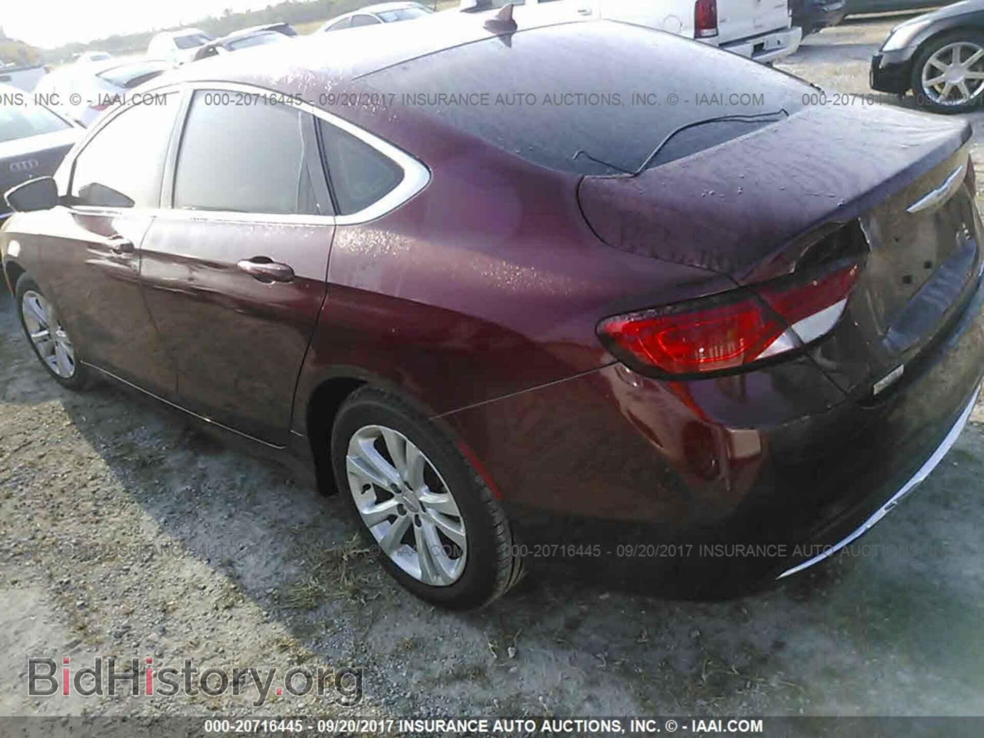 2015 Chrysler 200 - VIN: 1C3CCCAB2FN652088 - Photo 3