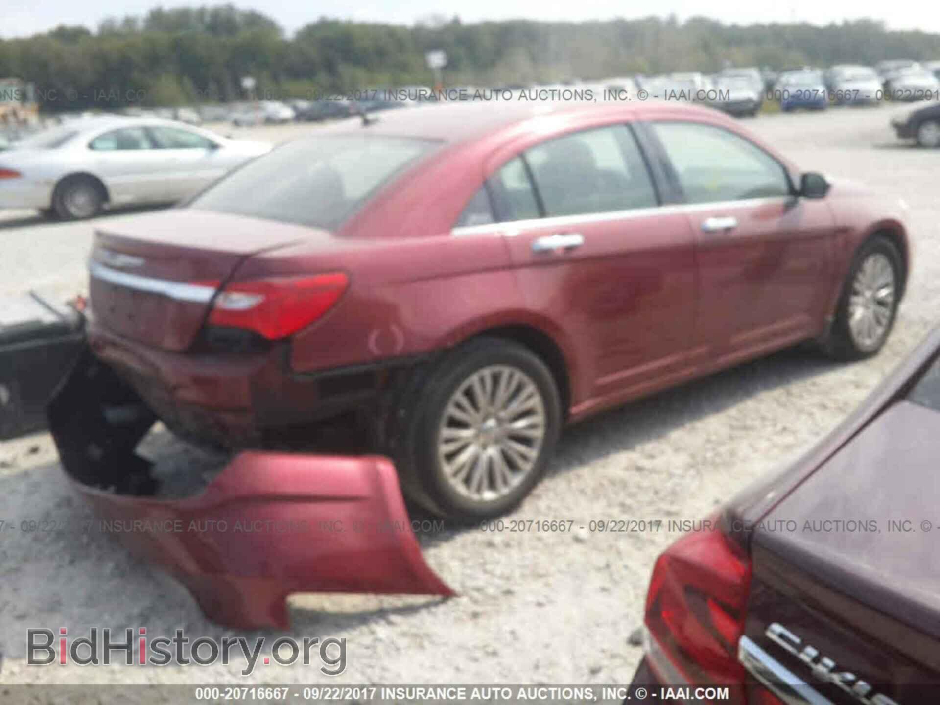 2012 Chrysler 200 - VIN: 1C3CCBCG7CN140003 - Фото 4