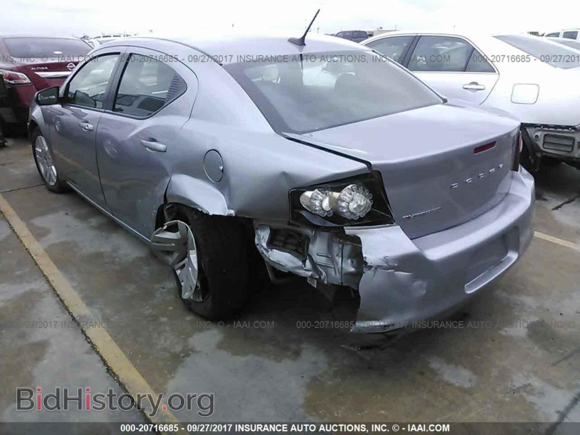 2014 Dodge Avenger - VIN: 1C3CDZAB4EN137110 - Фото 3