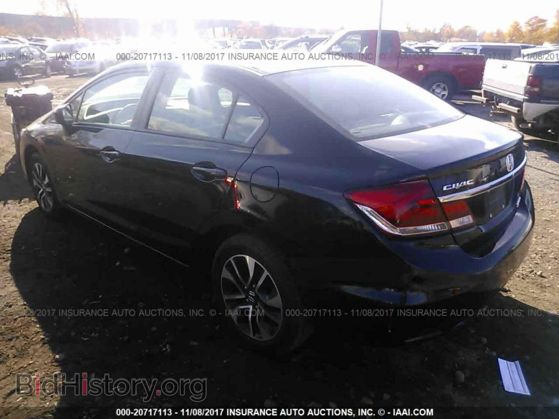 2014 Honda Civic - VIN: 2HGFB2F82EH545781 - Фото 3