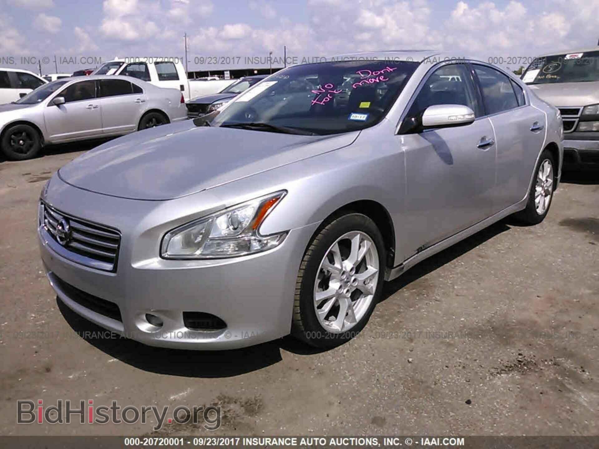 2013 Nissan Maxima - VIN: 1N4AA5AP8DC827605 - Фото 2