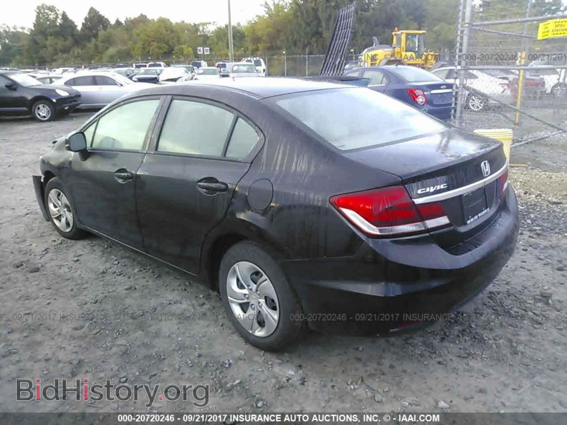 2013 Honda Civic - VIN: 2HGFB2F52DH601660 - Фото 3
