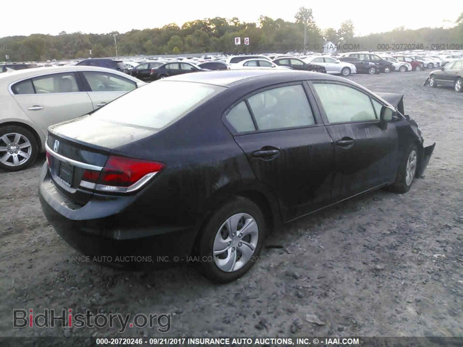 2013 Honda Civic - VIN: 2HGFB2F52DH601660 - Фото 4