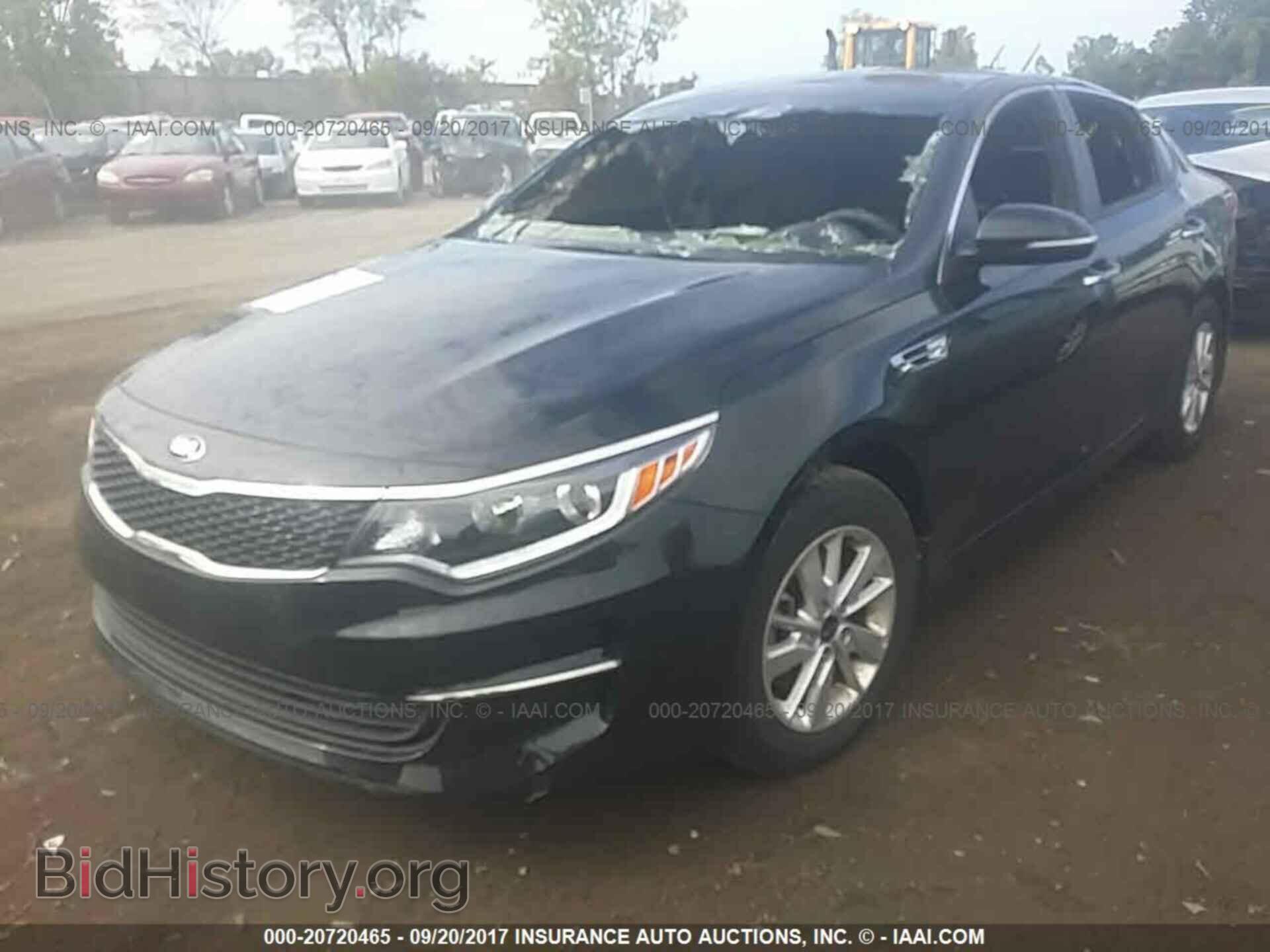 2016 Kia Optima - VIN: 5XXGT4L35GG101143 - Фото 2