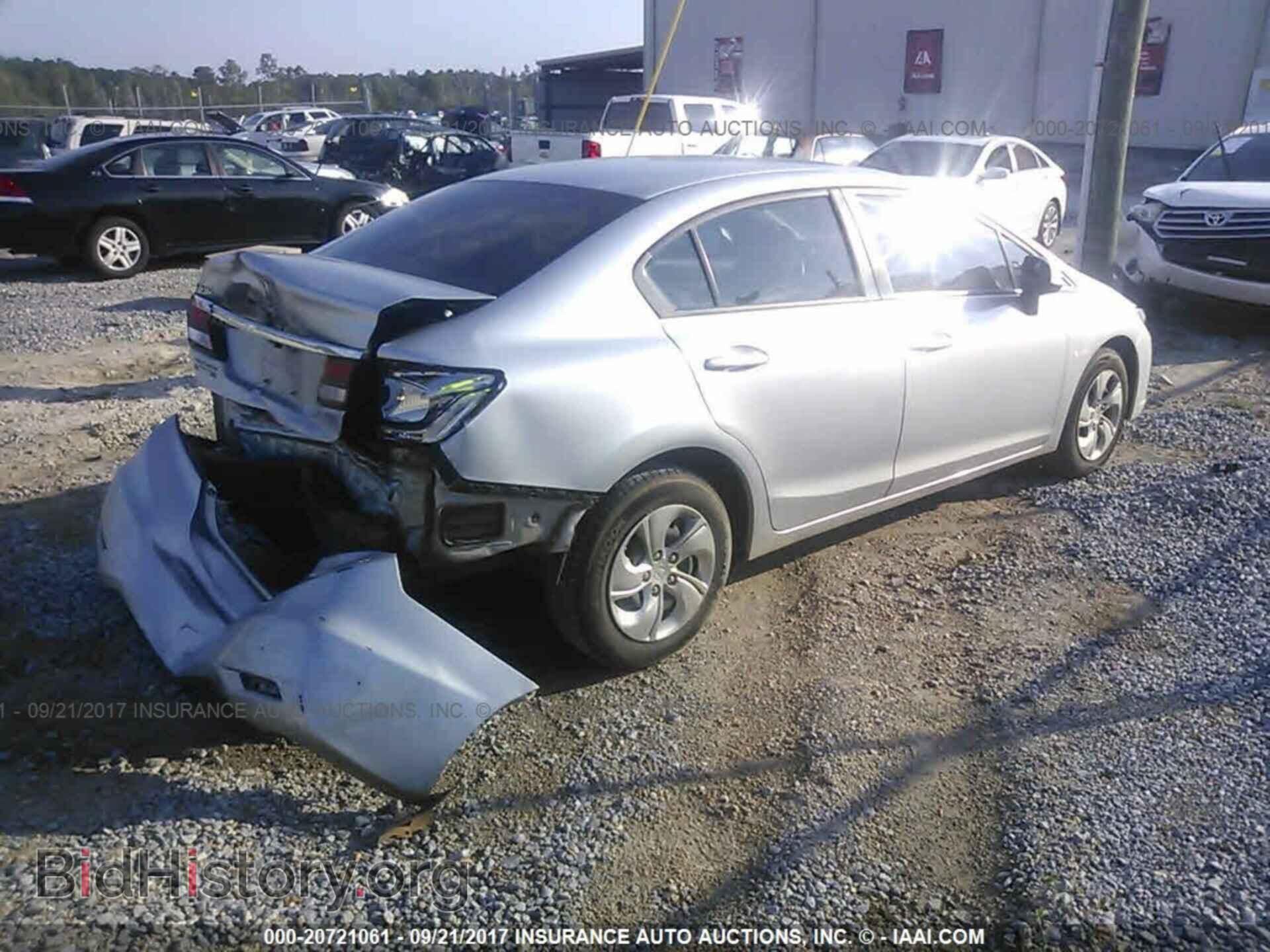 2013 Honda Civic - VIN: 19XFB2F54DE076787 - Фото 4