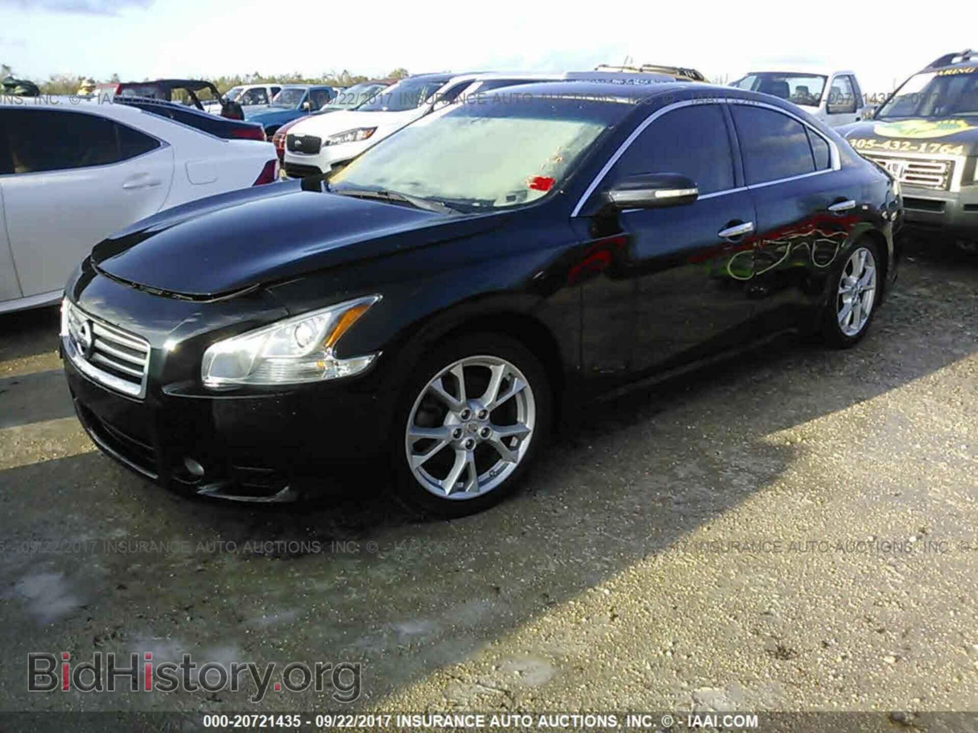 2012 Nissan Maxima - VIN: 1N4AA5AP9CC845612 - Фото 2
