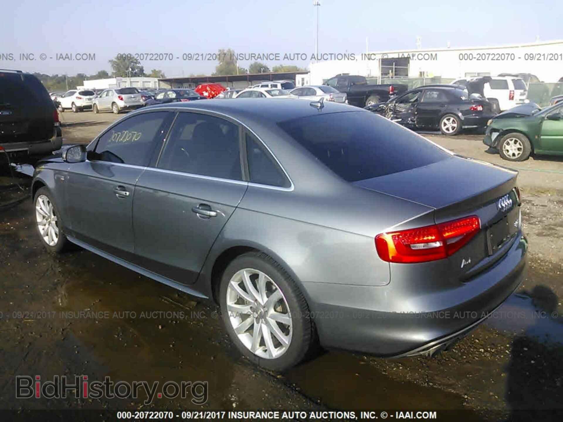 2014 Audi A4 - VIN: WAUBFAFL3EN000712 - Фото 3