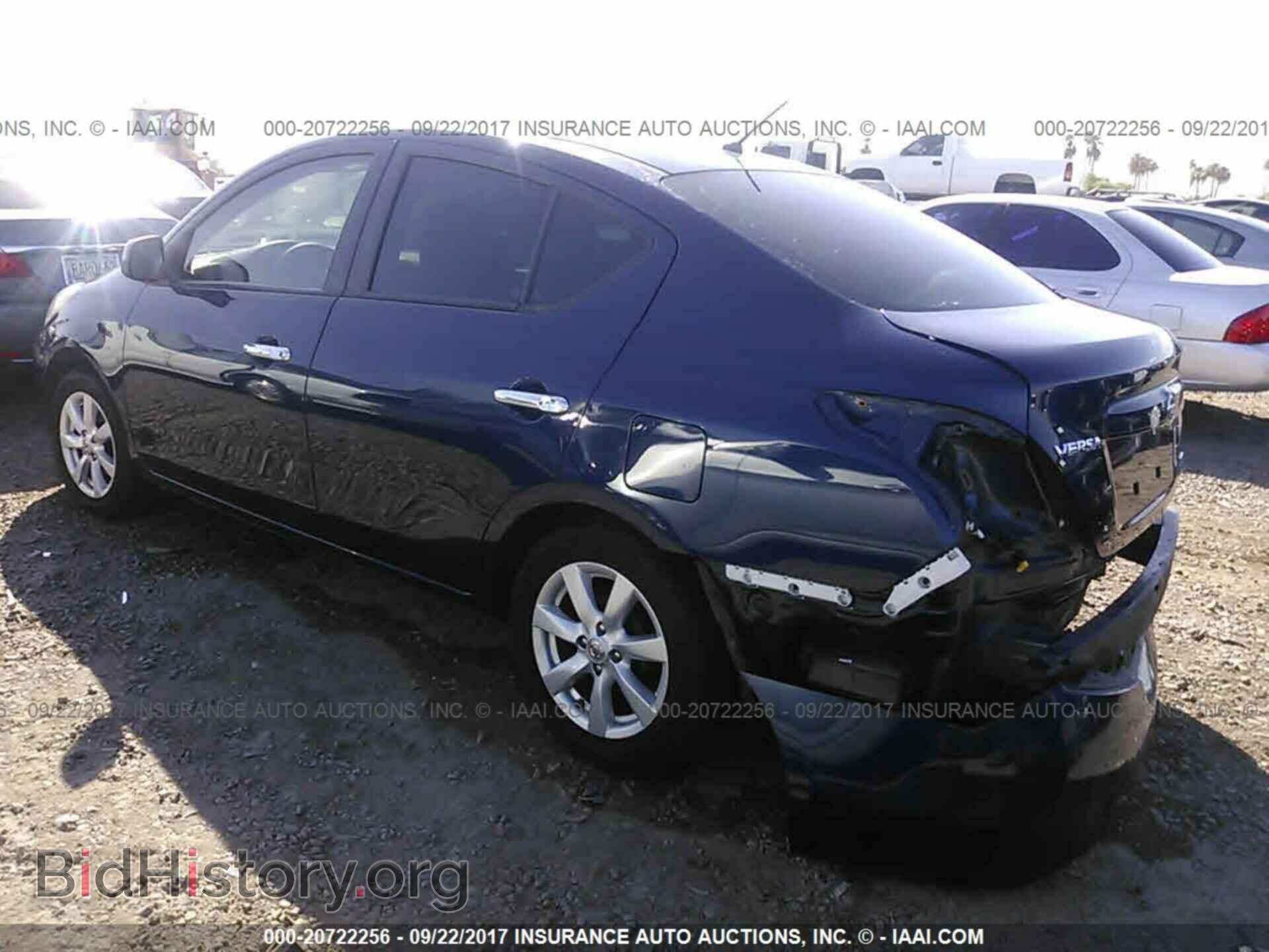 2012 Nissan Versa - VIN: 3N1CN7AP6CL803473 - Фото 3