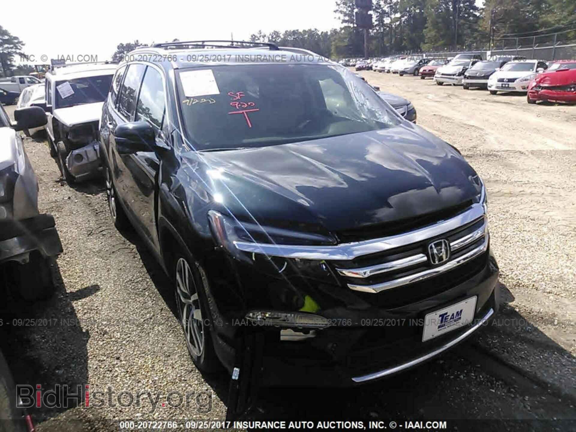 Фотография 5FNYF5H99GB056404 - Honda Pilot 2016