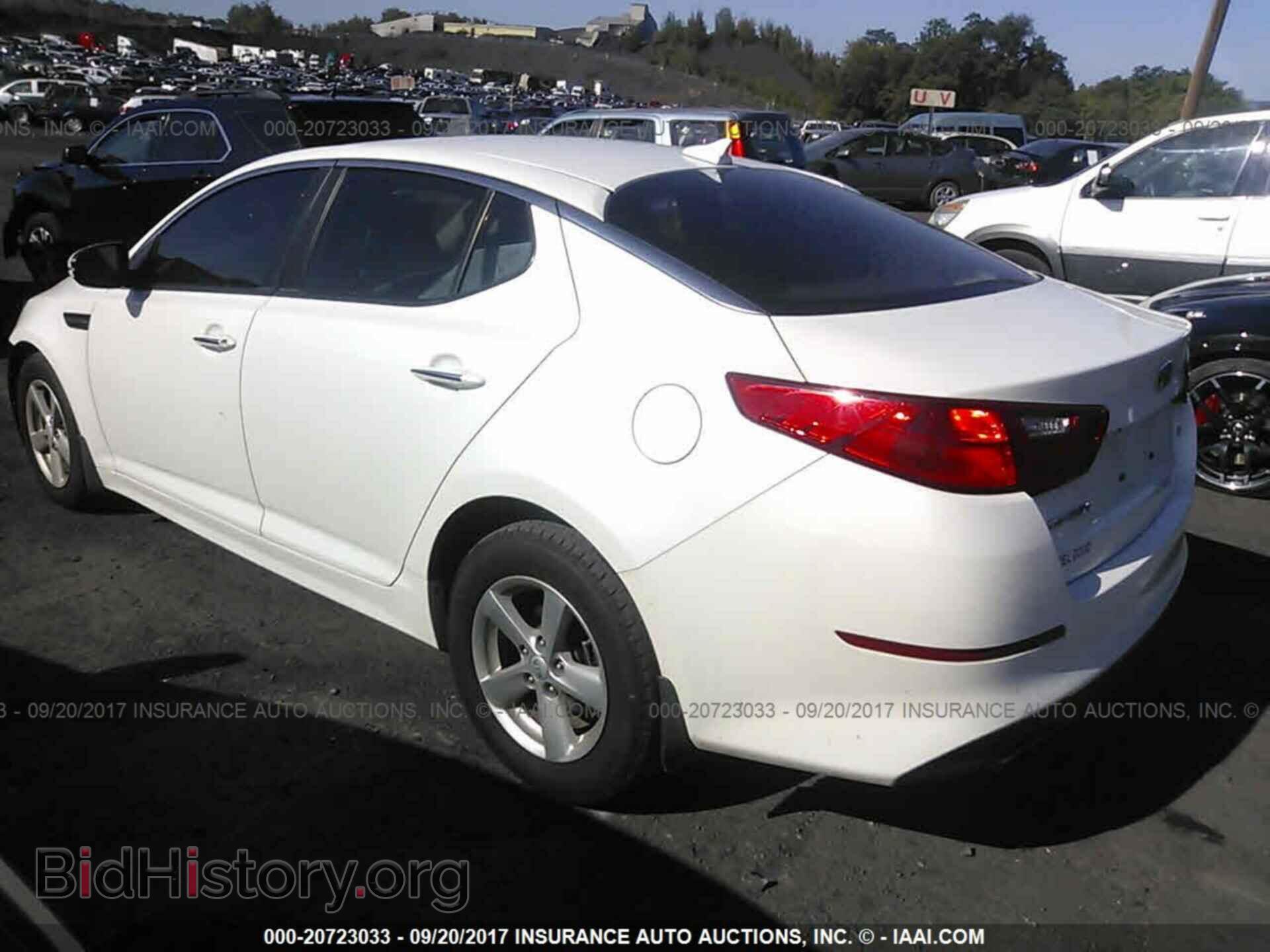 2014 Kia Optima - VIN: KNAGM4A76E5466111 - Фото 3