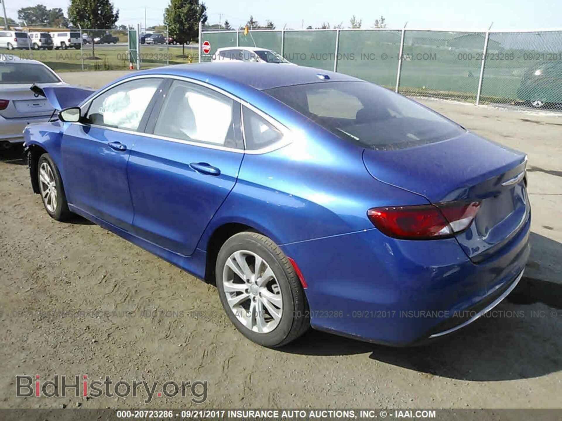 2015 Chrysler 200 - VIN: 1C3CCCAB2FN619639 - Photo 3