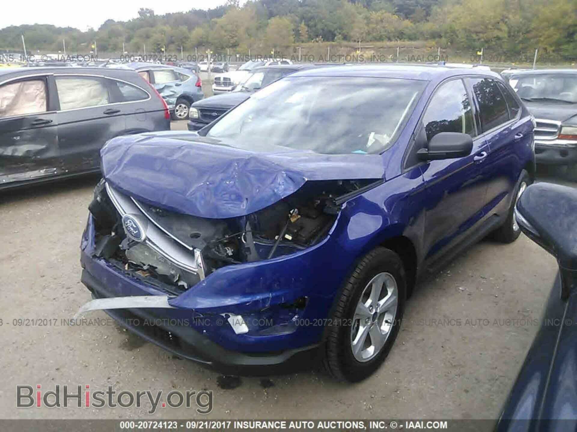 2015 Ford Edge - VIN: 2FMTK4G83FBC35814 - Фото 2