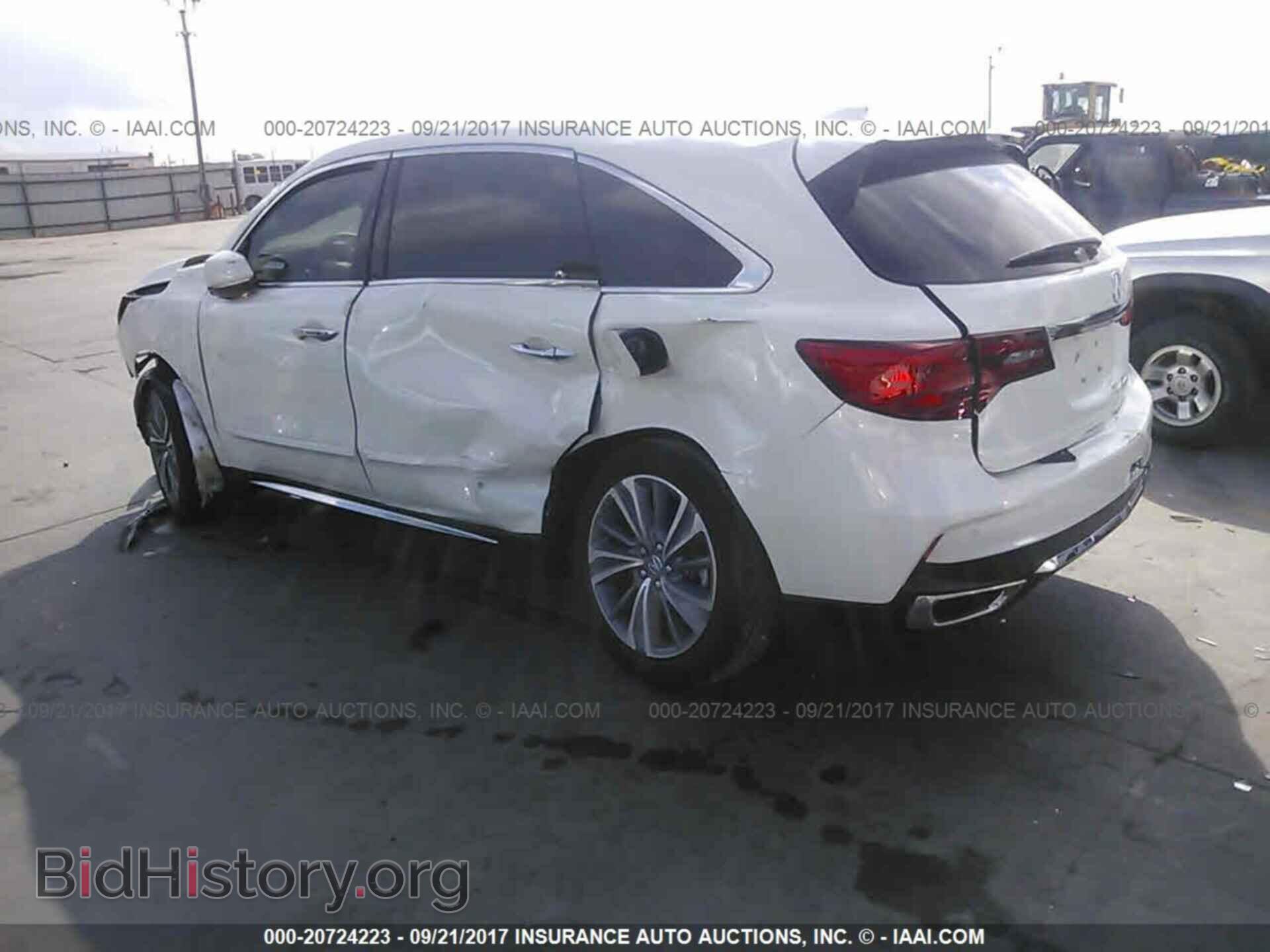 2017 Acura Mdx - VIN: 5FRYD4H53HB036114 - Фото 3