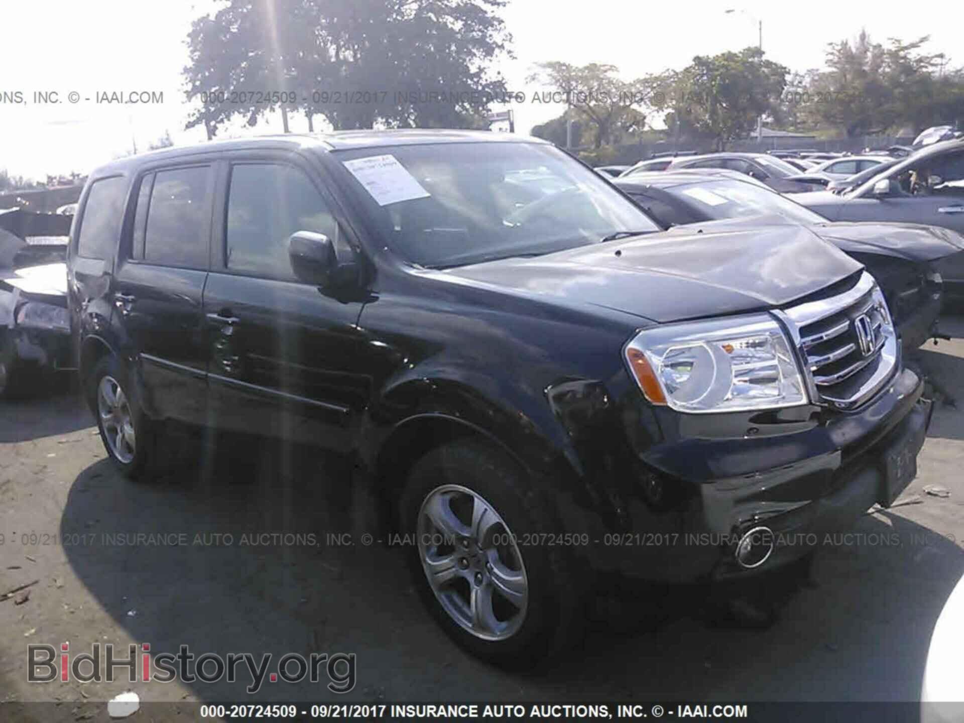 Photo 5FNYF3H71CB017979 - Honda Pilot 2012