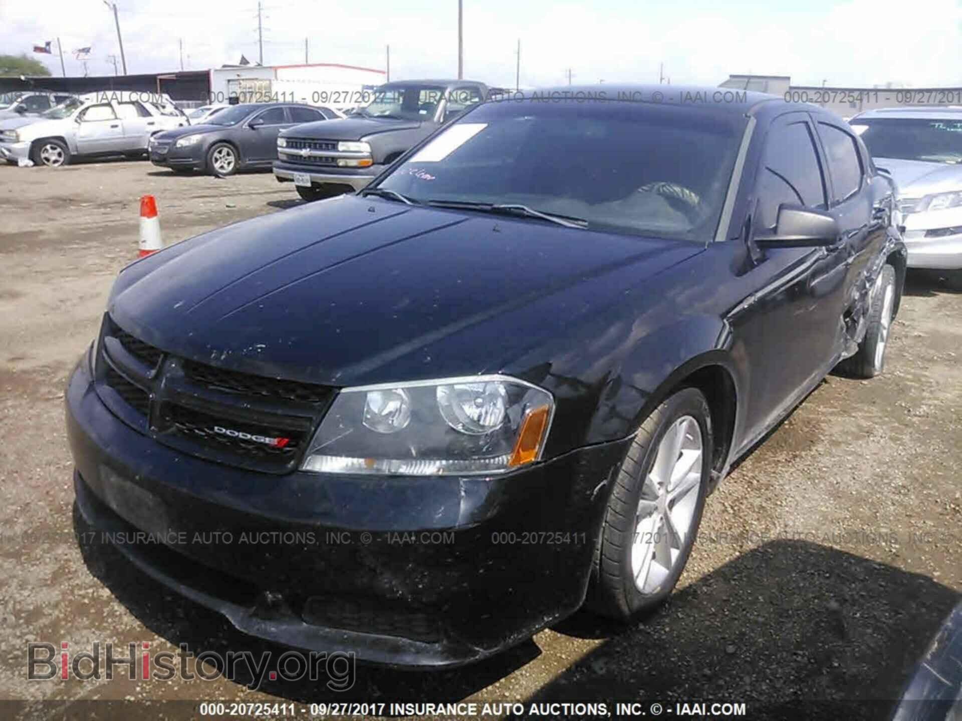 2014 Dodge Avenger - VIN: 1C3CDZAG4EN181006 - Фото 2