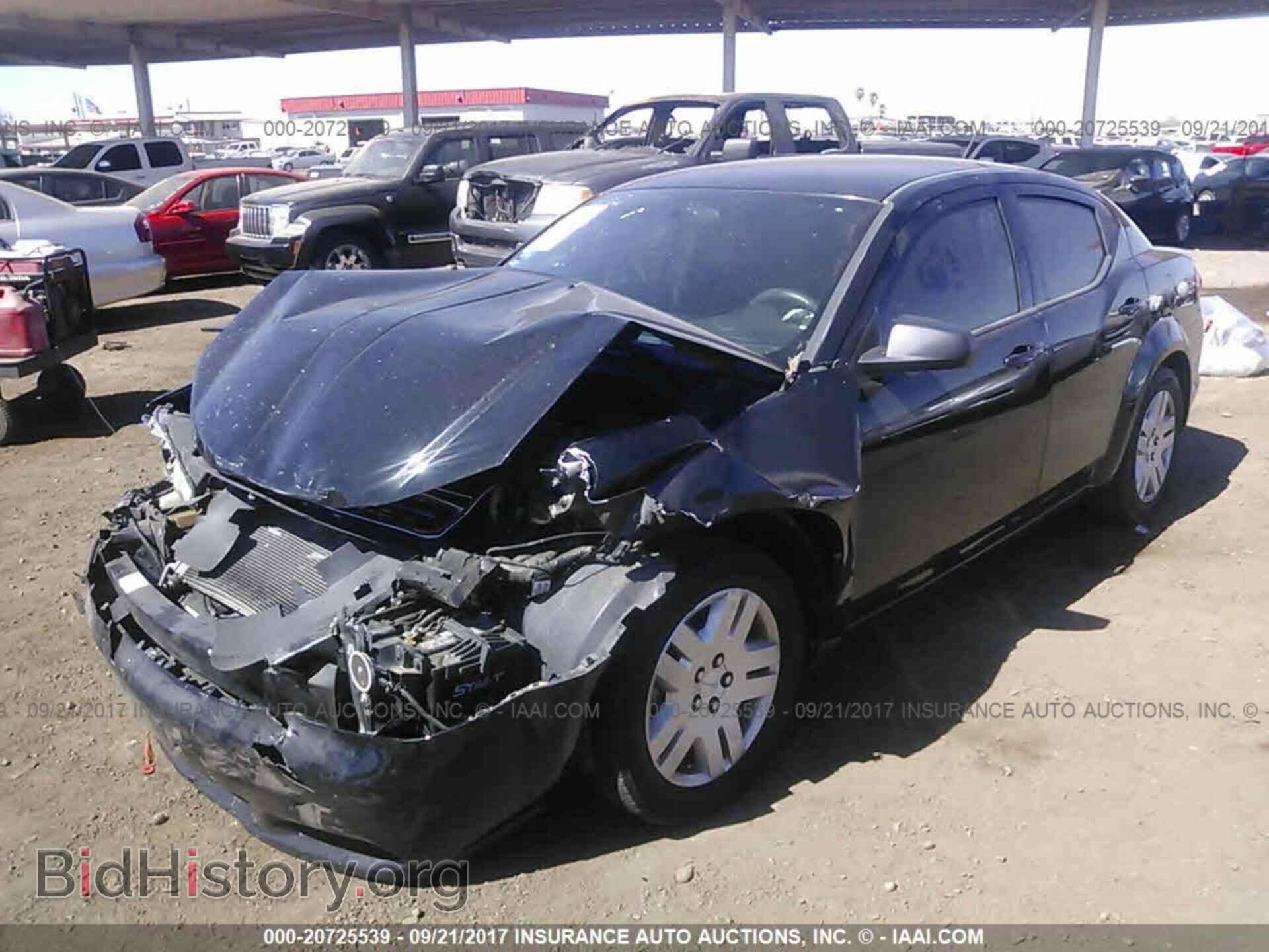 2012 Dodge Avenger - VIN: 1C3CDZAB7CN147157 - Фото 2