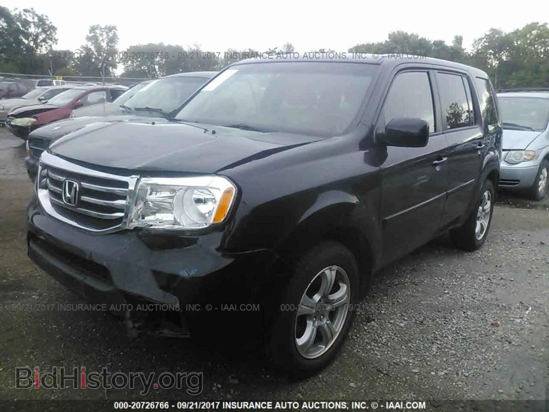 2012 Honda Pilot - VIN: 5FNYF4H5XCB074699 - Фото 2