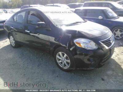 2013 Nissan VERSA, black — VIN 3N1CN7AP8DL850019, IAAI