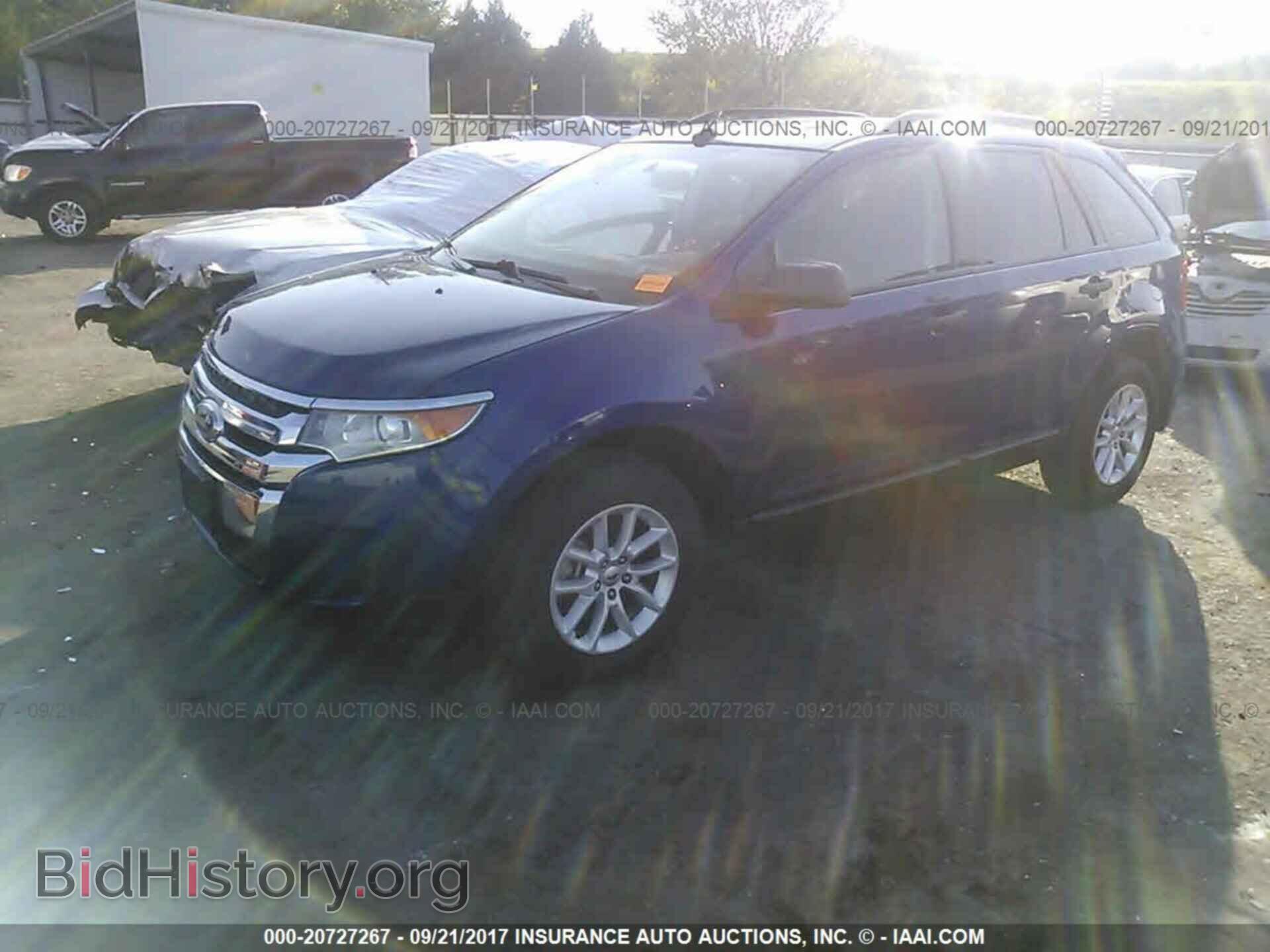 2013 Ford Edge - VIN: 2FMDK3GC2DBE37592 - Фото 2