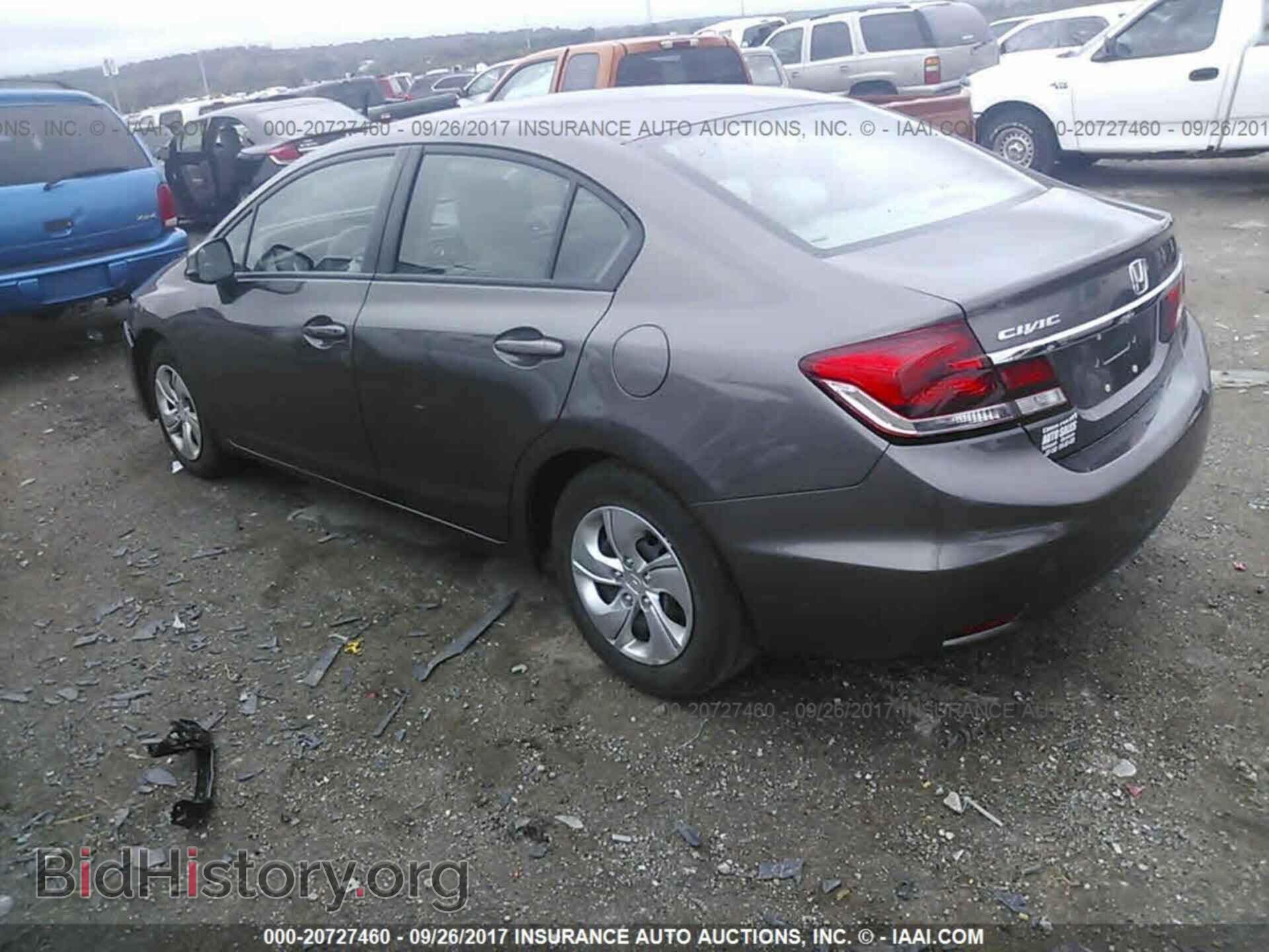 2013 Honda Civic - VIN: 19XFB2F5XDE044734 - Фото 3
