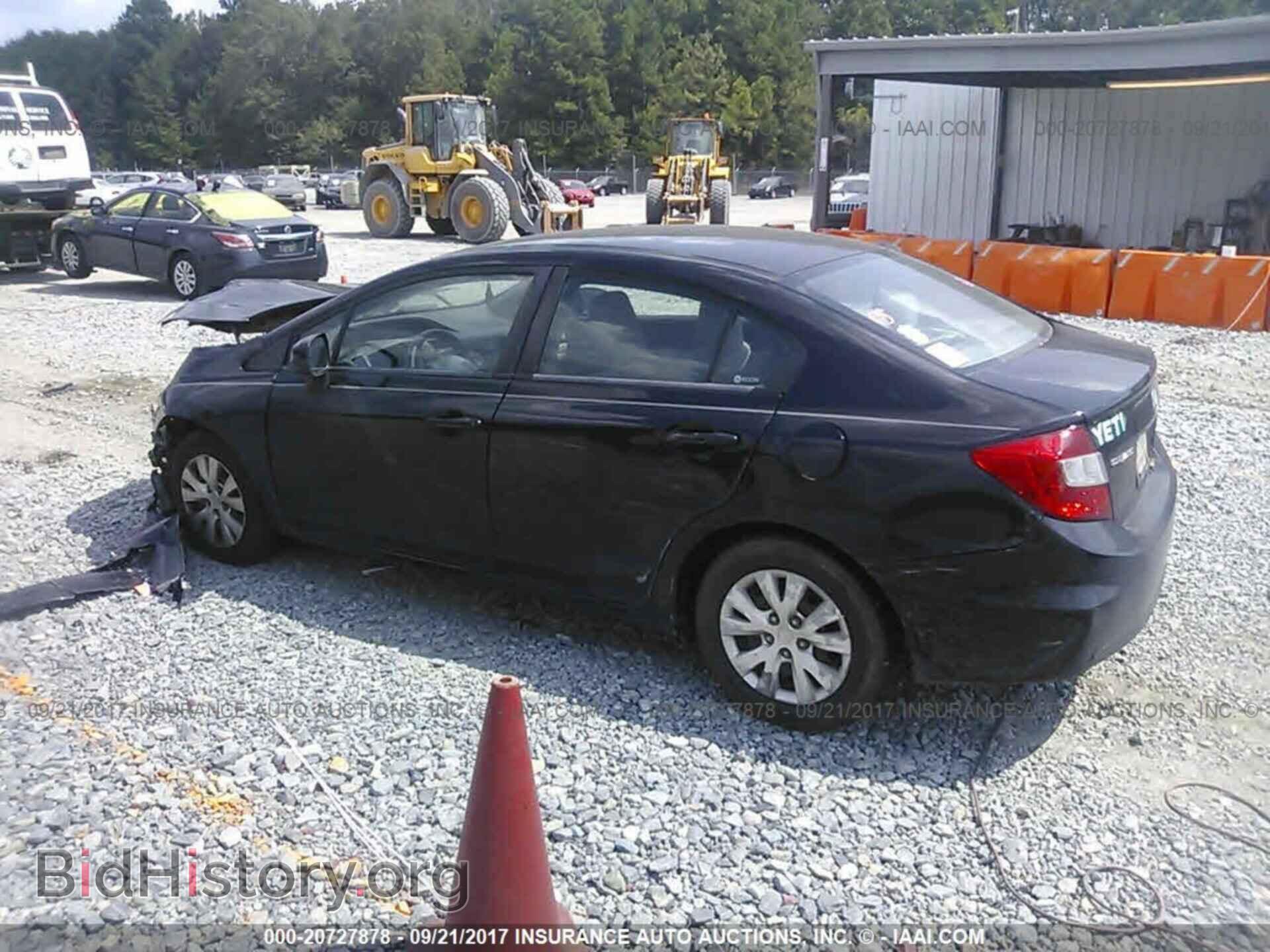 2012 Honda CIVIC (VIN 19XFB2F55CE033137) — фото 3 из 10