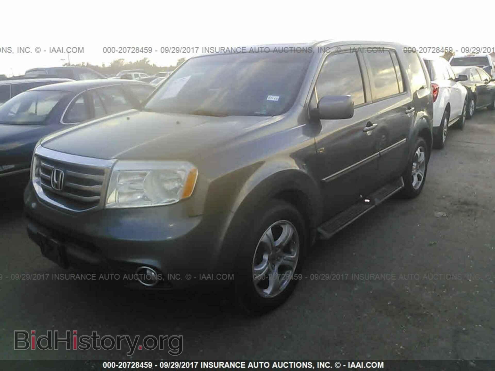 2012 Honda Pilot - VIN: 5FNYF3H52CB037382 - Фото 2