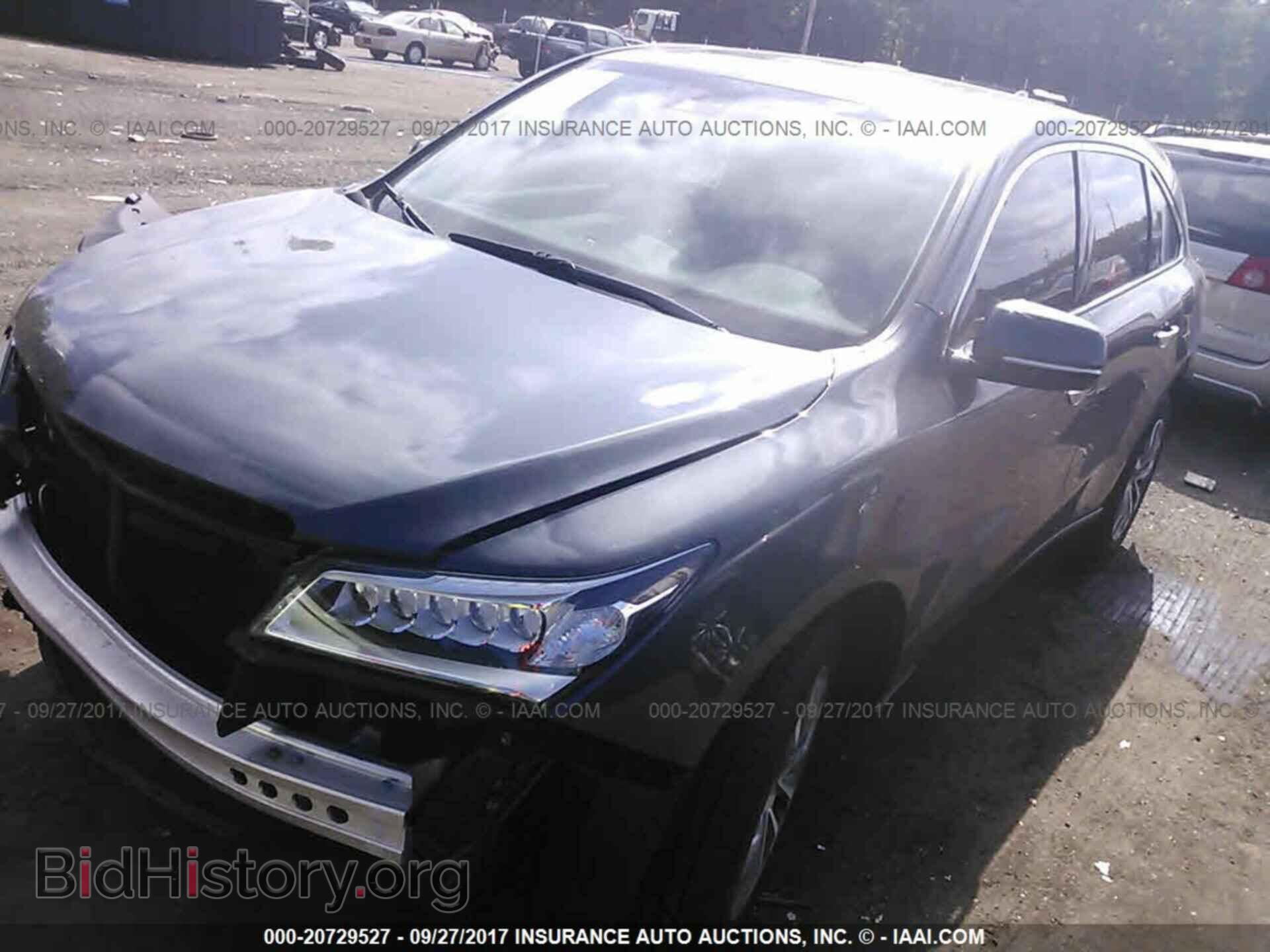 2014 Acura Mdx - VIN: 5FRYD4H4XEB026974 - Фото 2