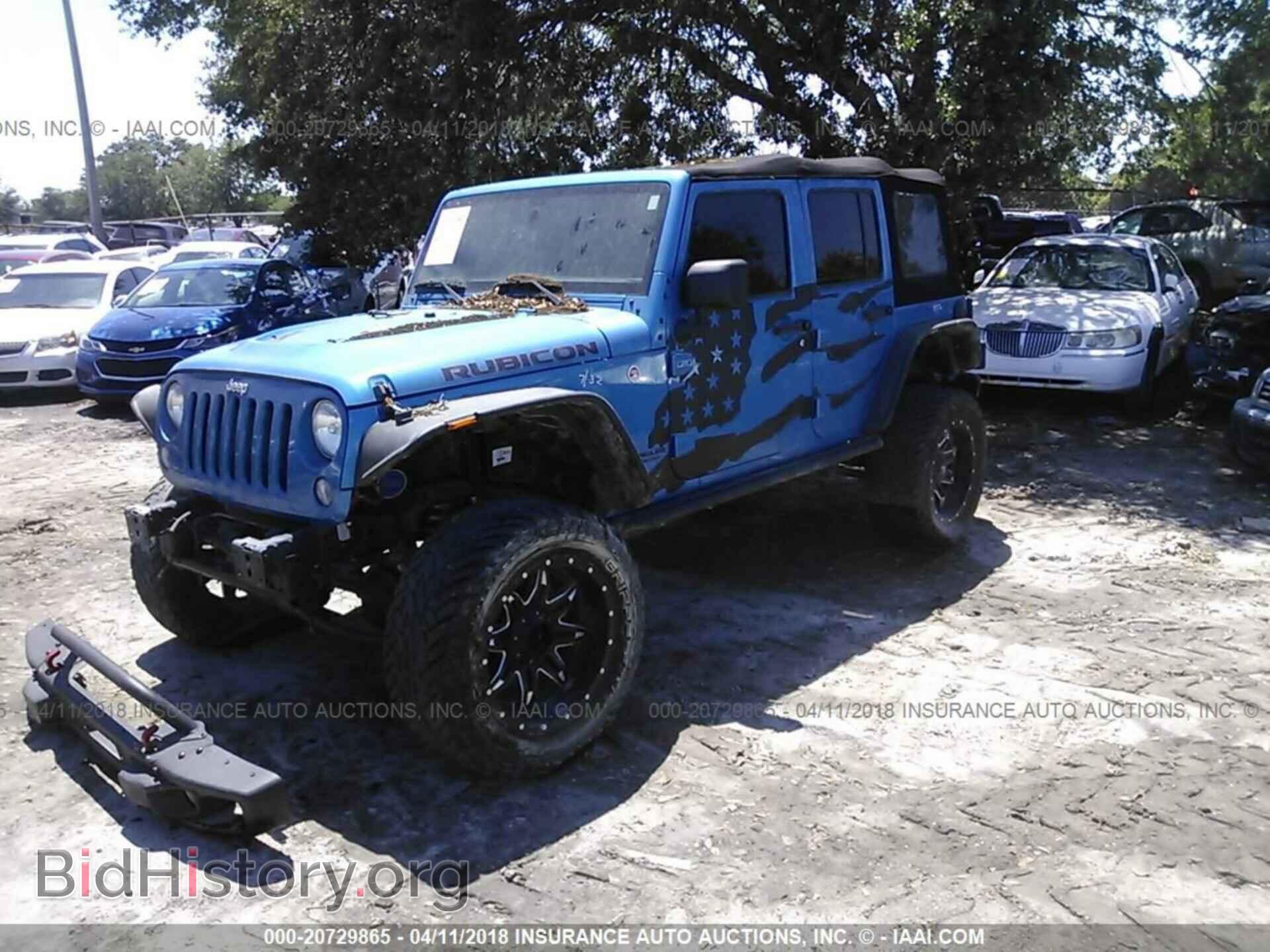 2016 Jeep Wrangler - VIN: 1C4BJWFGXGL119762 - Фото 2