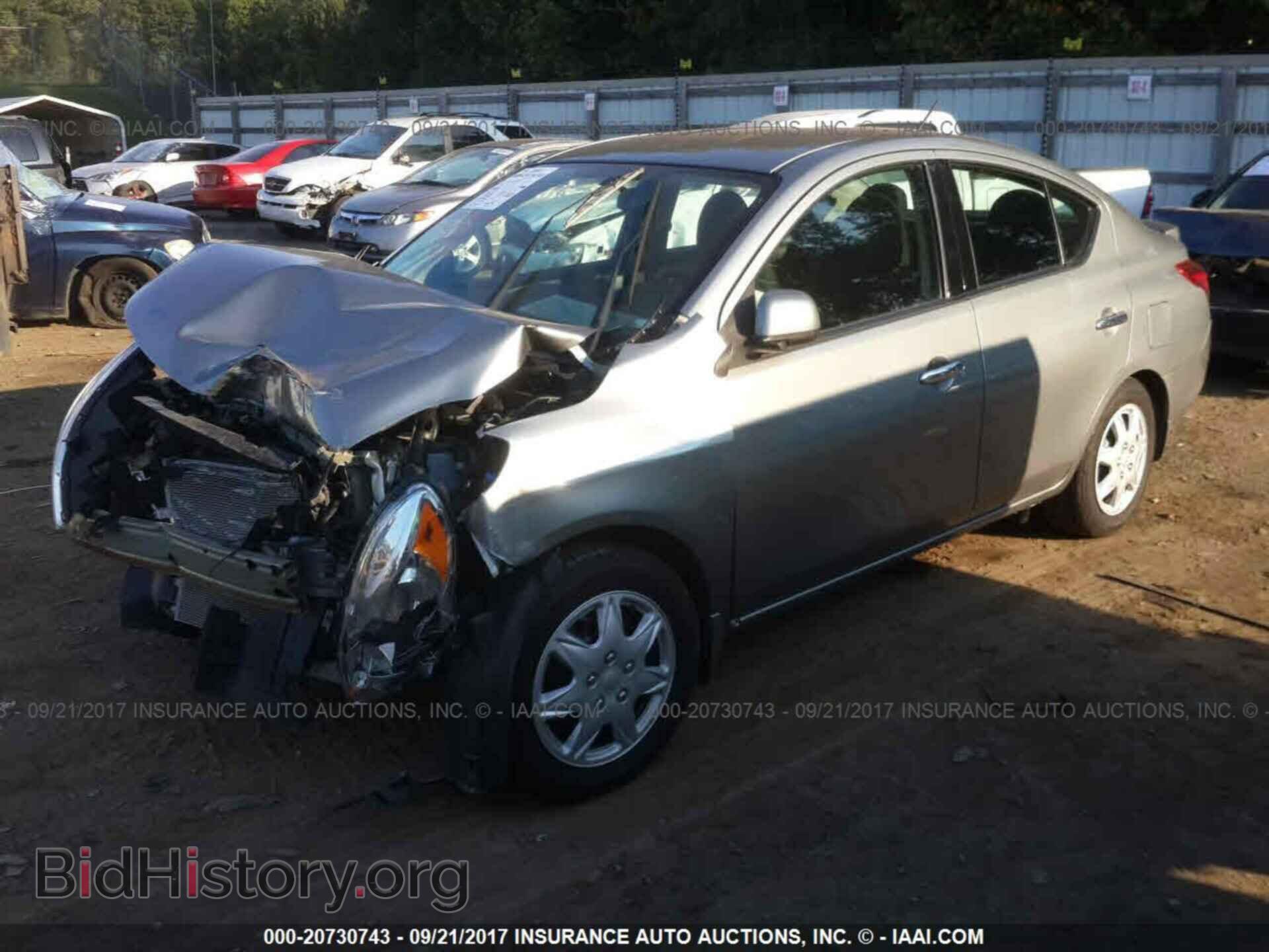 2014 Nissan Versa - VIN: 3N1CN7AP1EL802413 - Photo 2