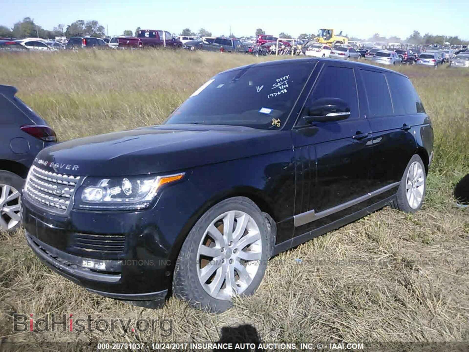 2014 Land rover Range rover - VIN: SALGS2TF7EA193648 - Фото 2