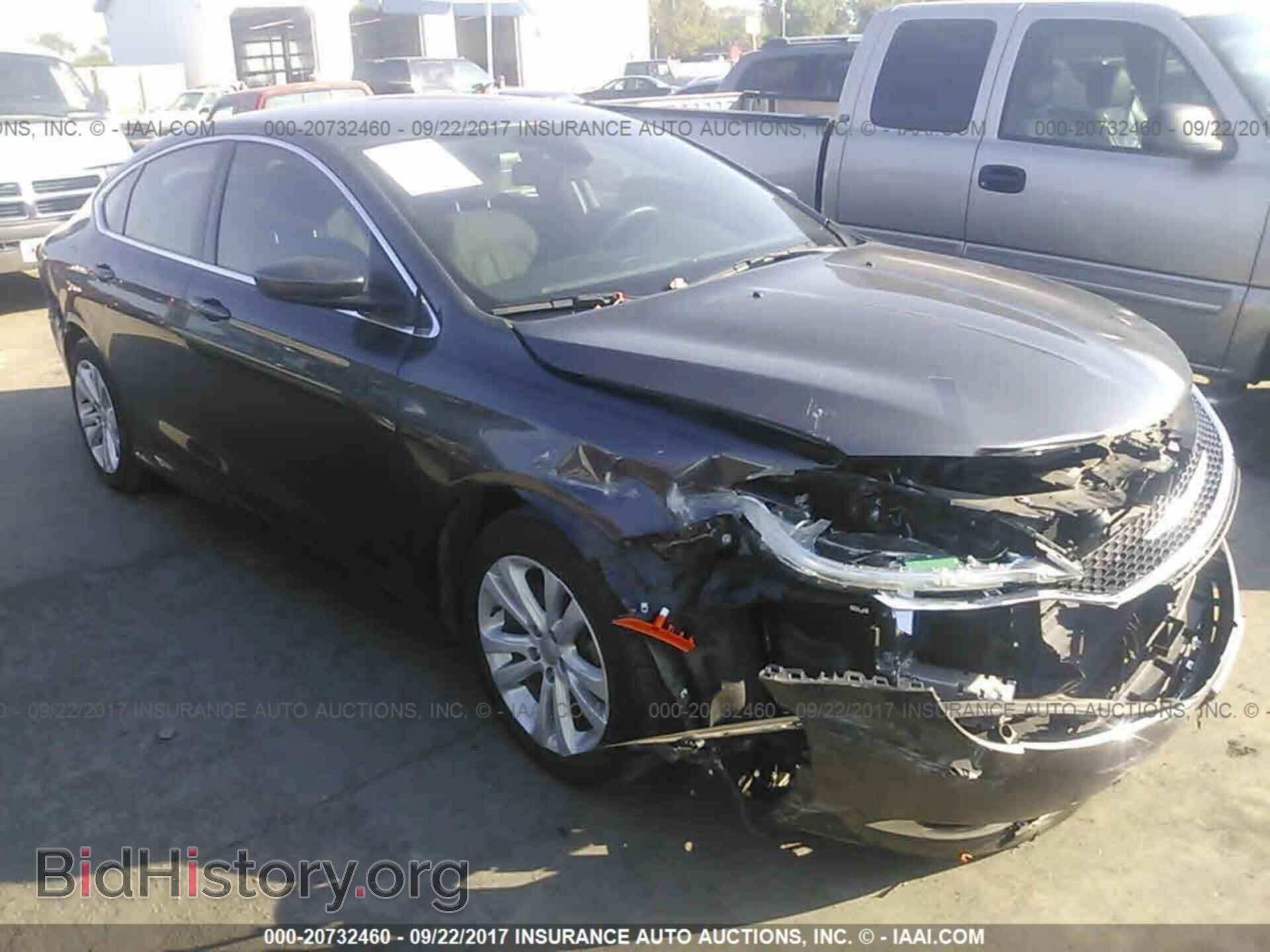 Фотография 1C3CCCAB5GN103826 - Chrysler 200 2016