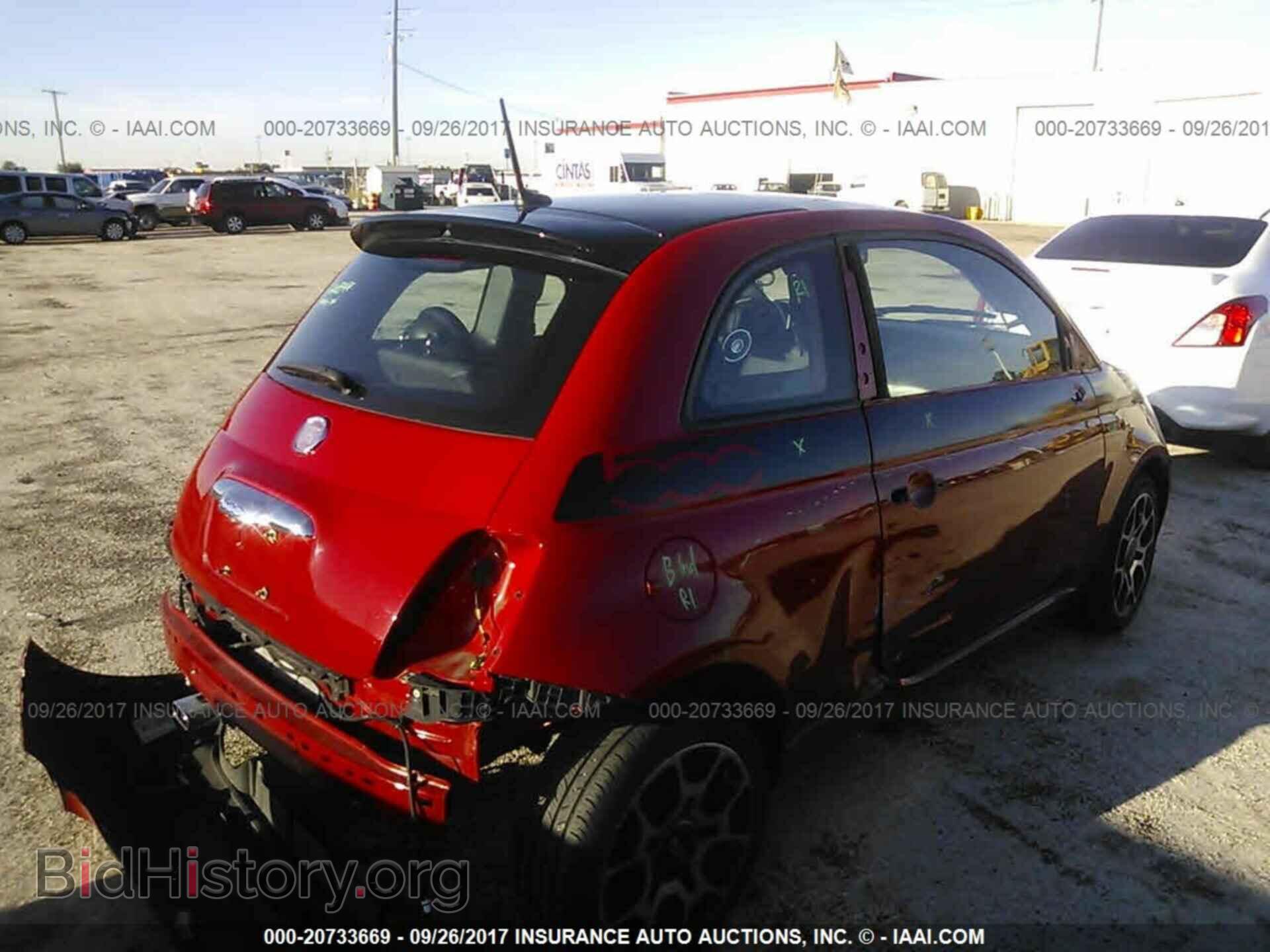 2012 Fiat 500 - VIN: 3C3CFFBR3CT500434 - Фото 4