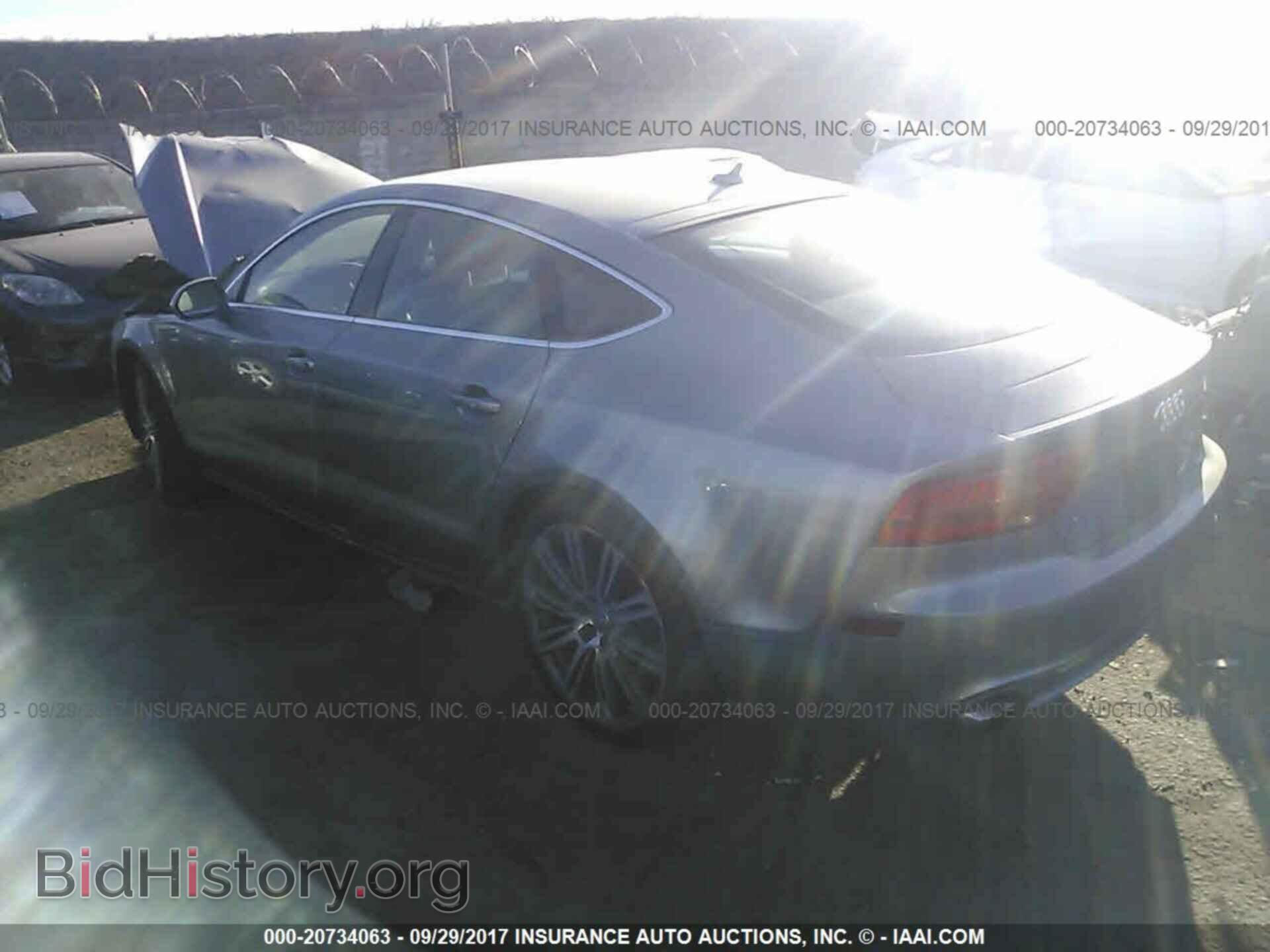 2012 Audi A7 - VIN: WAUYGAFC4CN174843 - Фото 3
