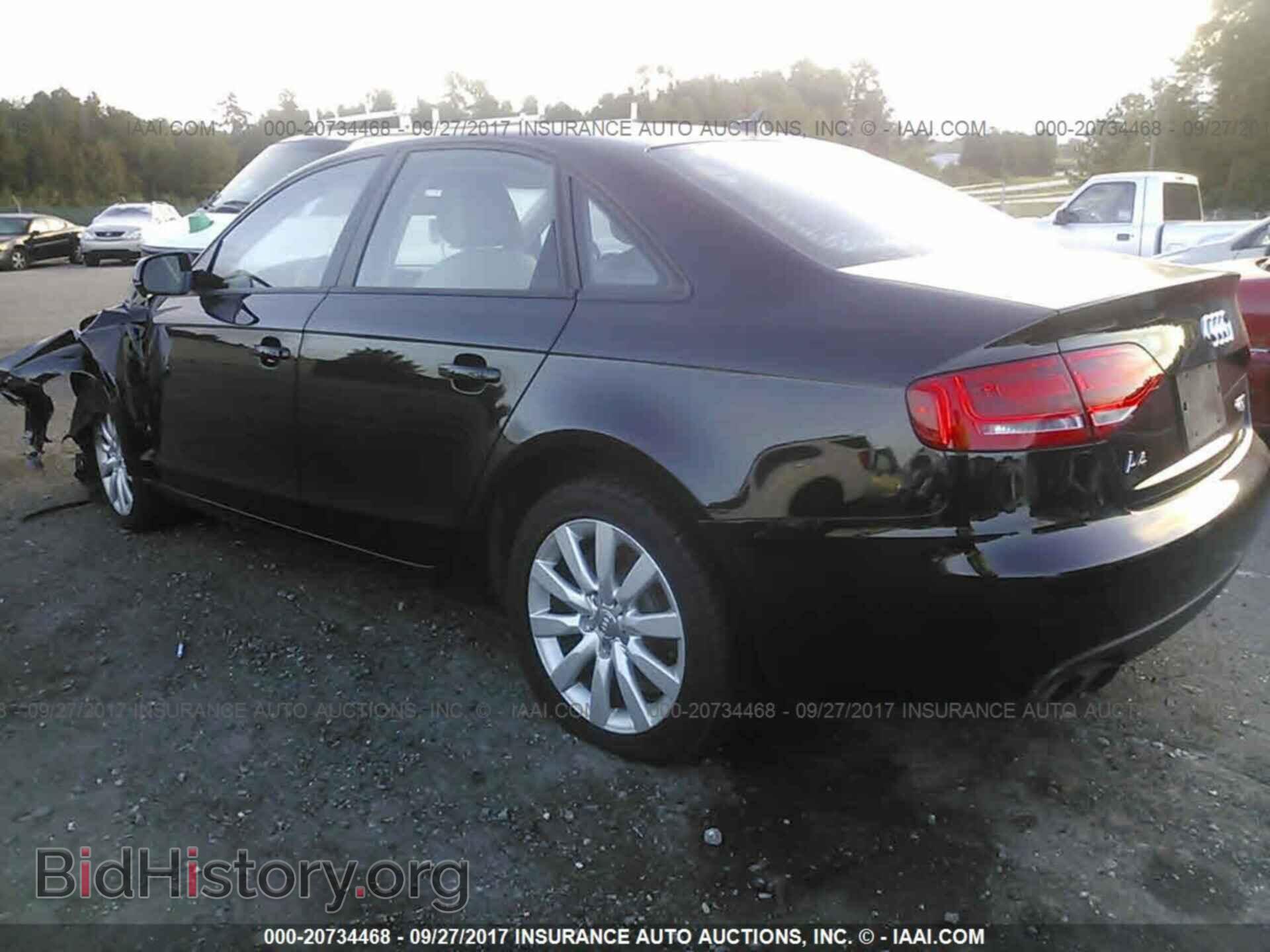 2012 Audi A4 - VIN: WAUBFAFLXCA117577 - Фото 3